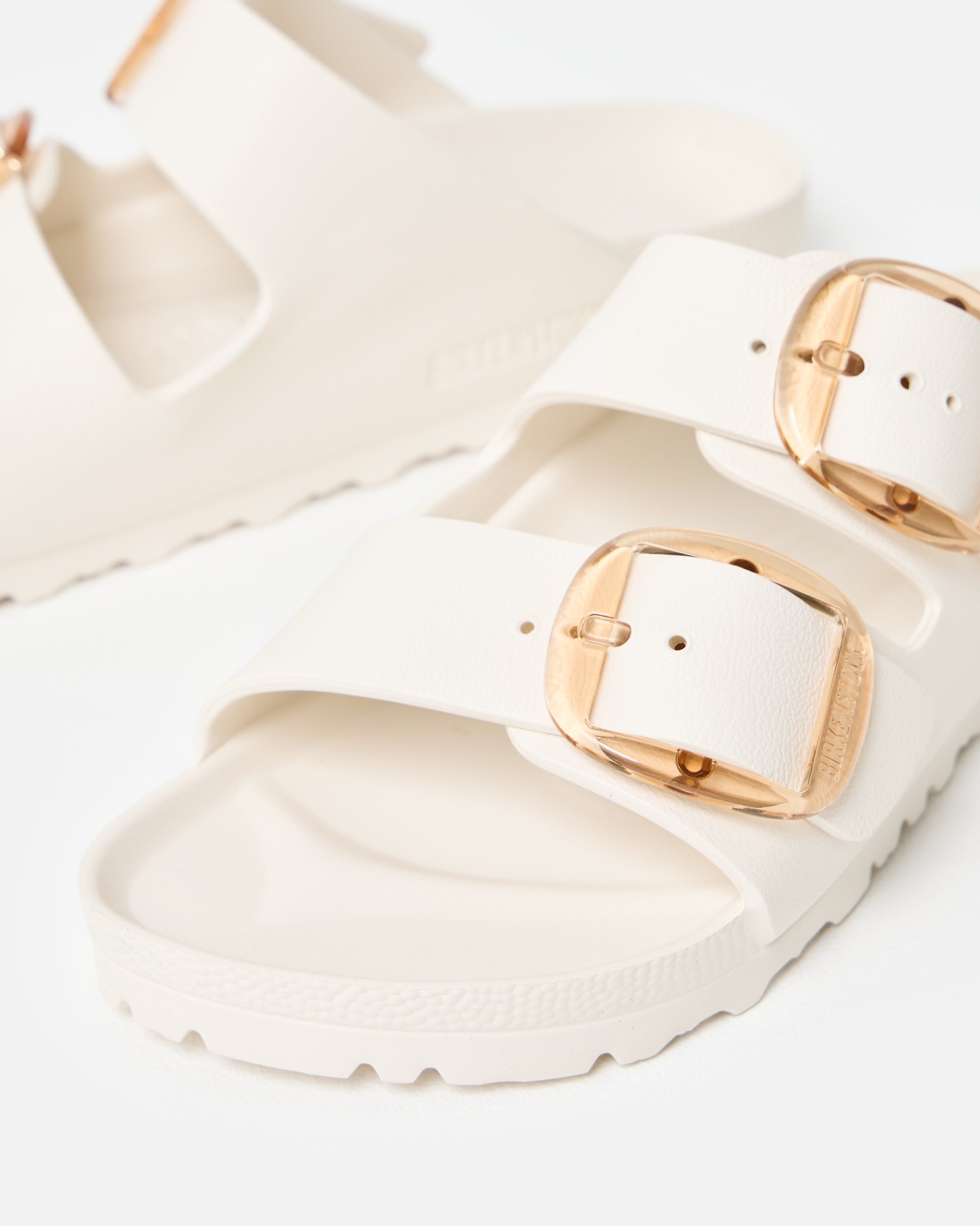 Birkenstock Arizona Big Buckle Eggshell EVA Sandals | Oliver Bonas