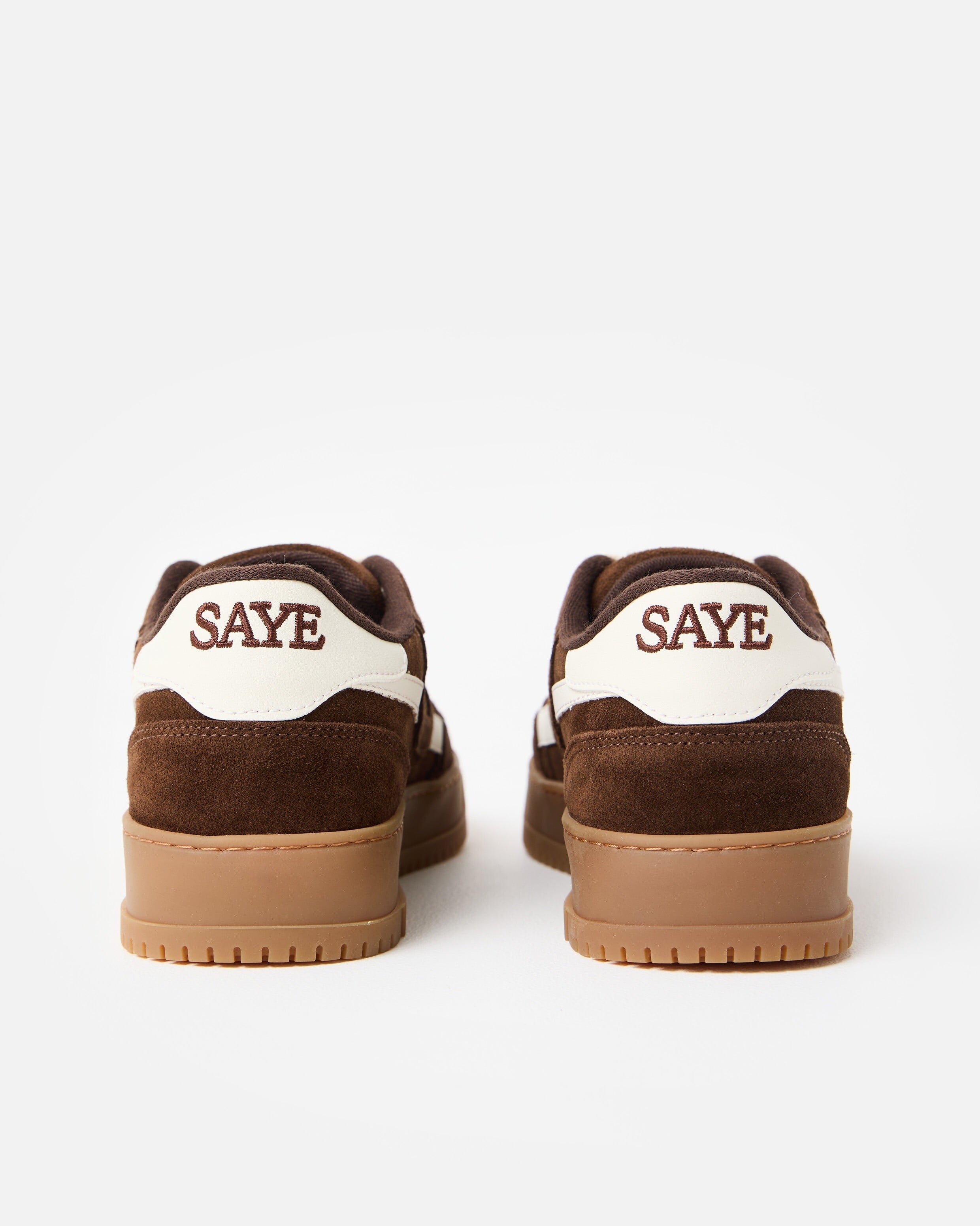 SAYE M82 Core Nut Brown Trainers | Oliver Bonas