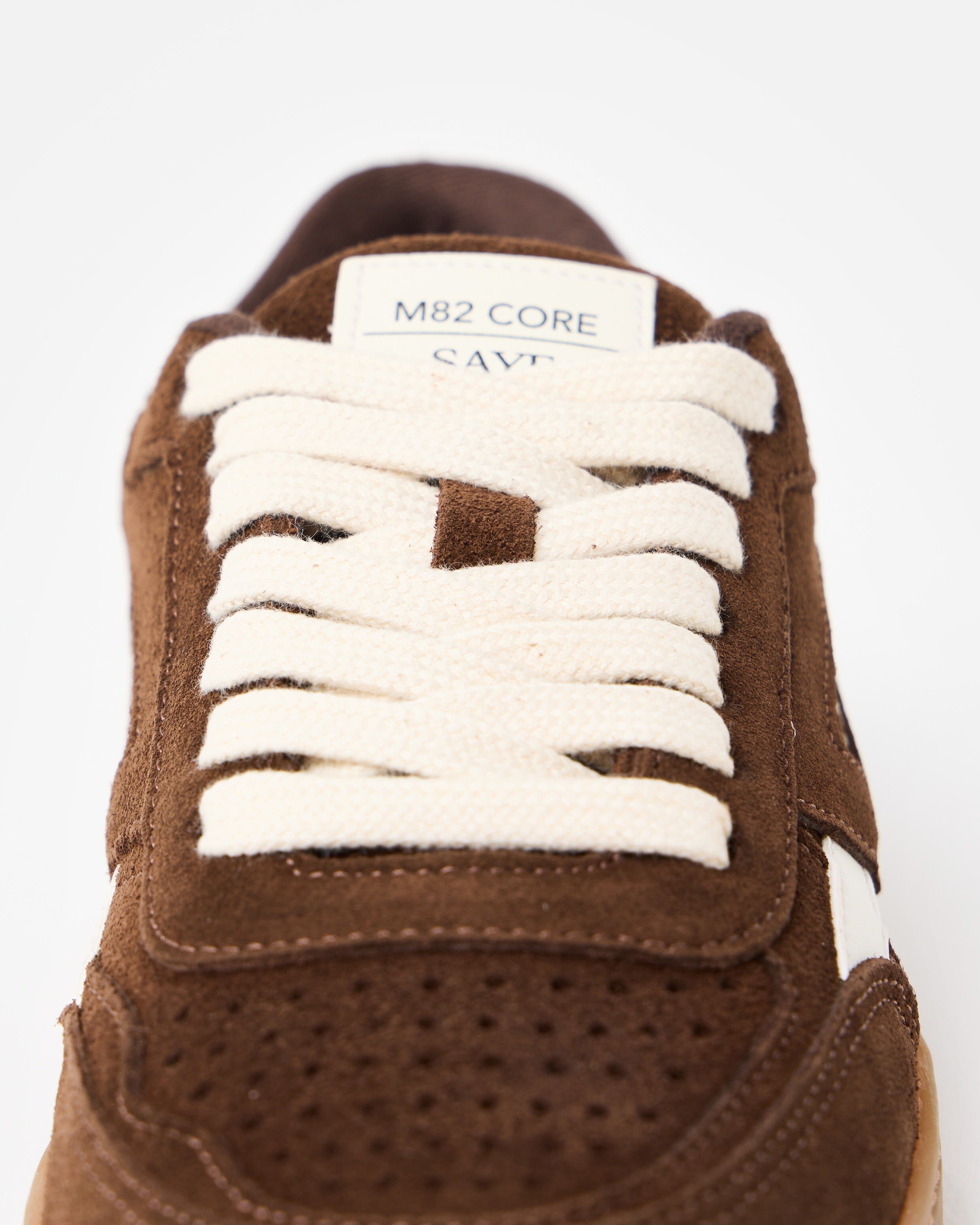 SAYE M82 Core Nut Brown Trainers | Oliver Bonas
