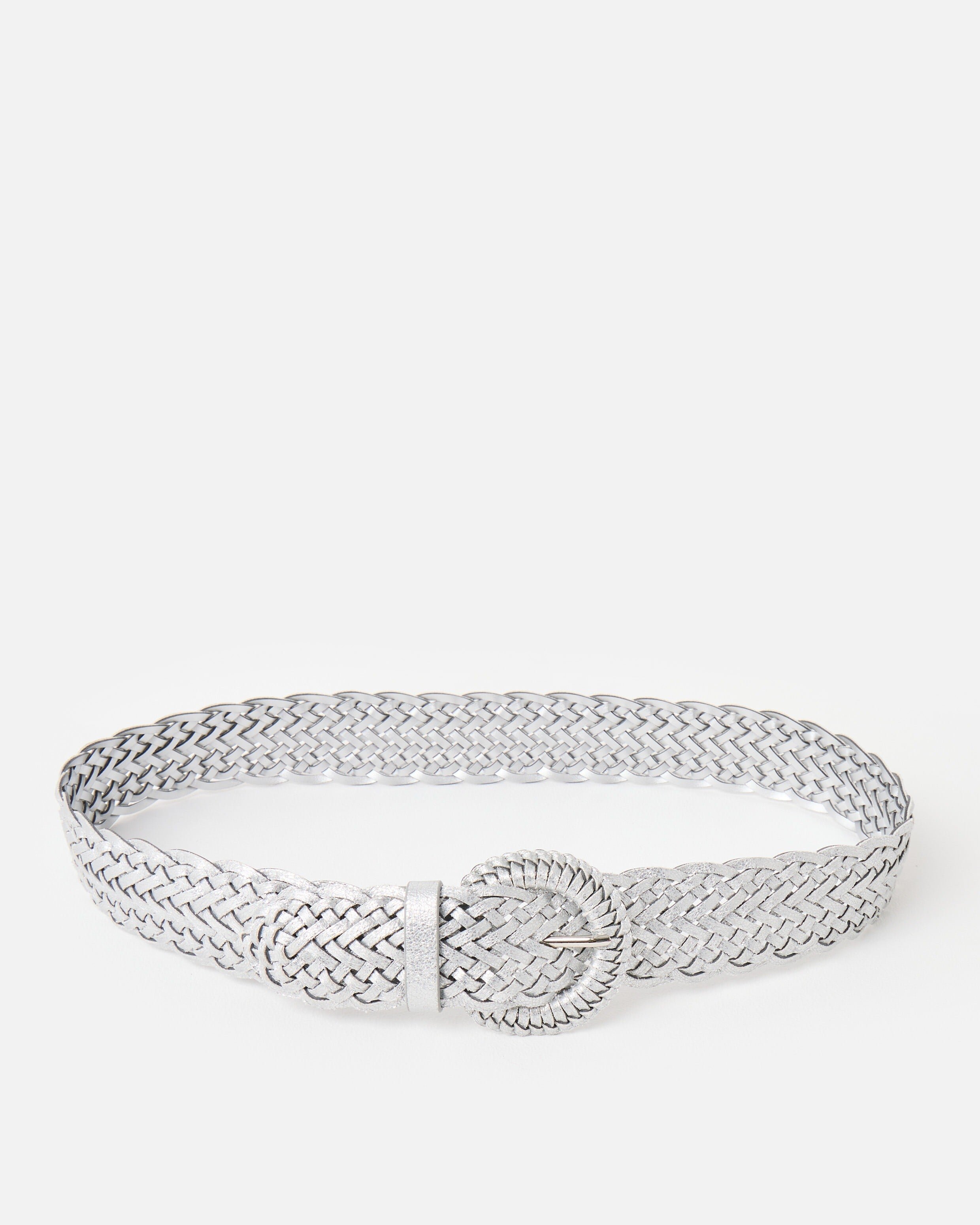 NOśWEA　花村想太　belt_bracelet Natural & Rainbow Woven Jeans Belt | Oliver Bonas