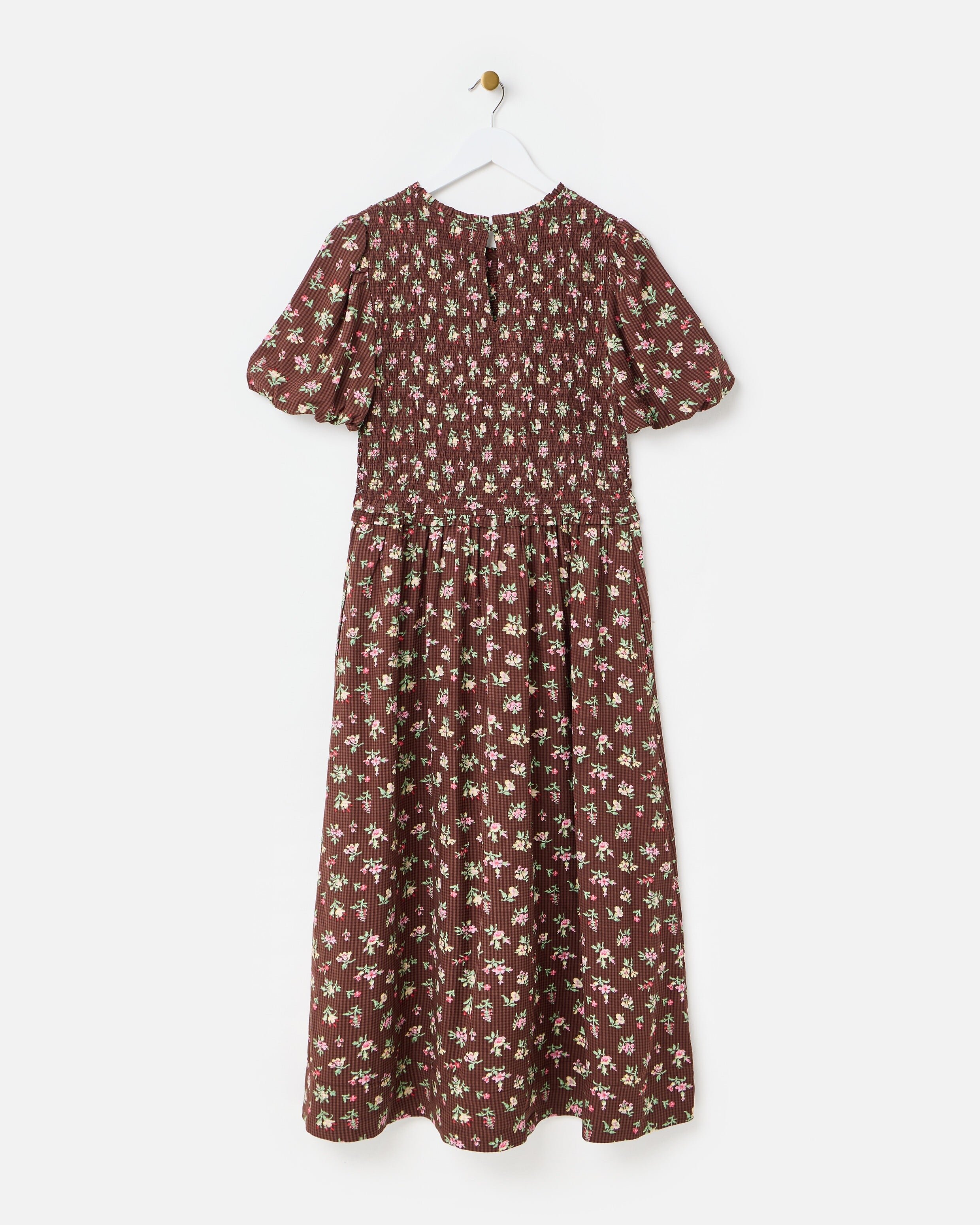 best shoes for brown dress Boden Women's Honor Short Jersey Shirt Dress in Brown main image 1