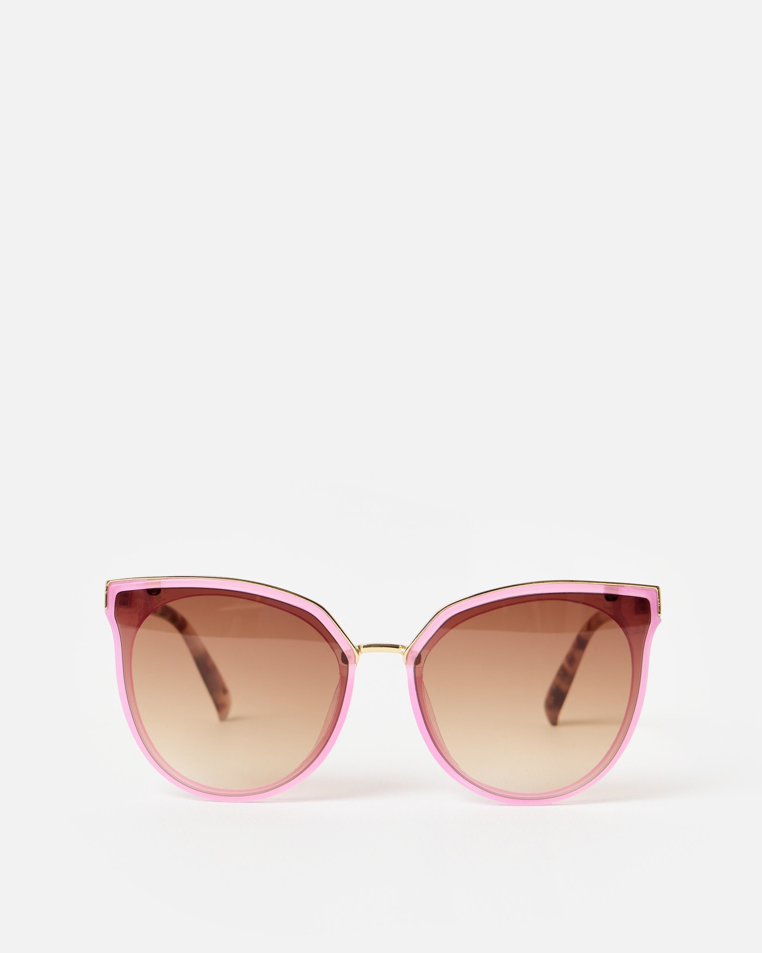 Pink Oversized Cat Eye Sunglasses | Oliver Bonas