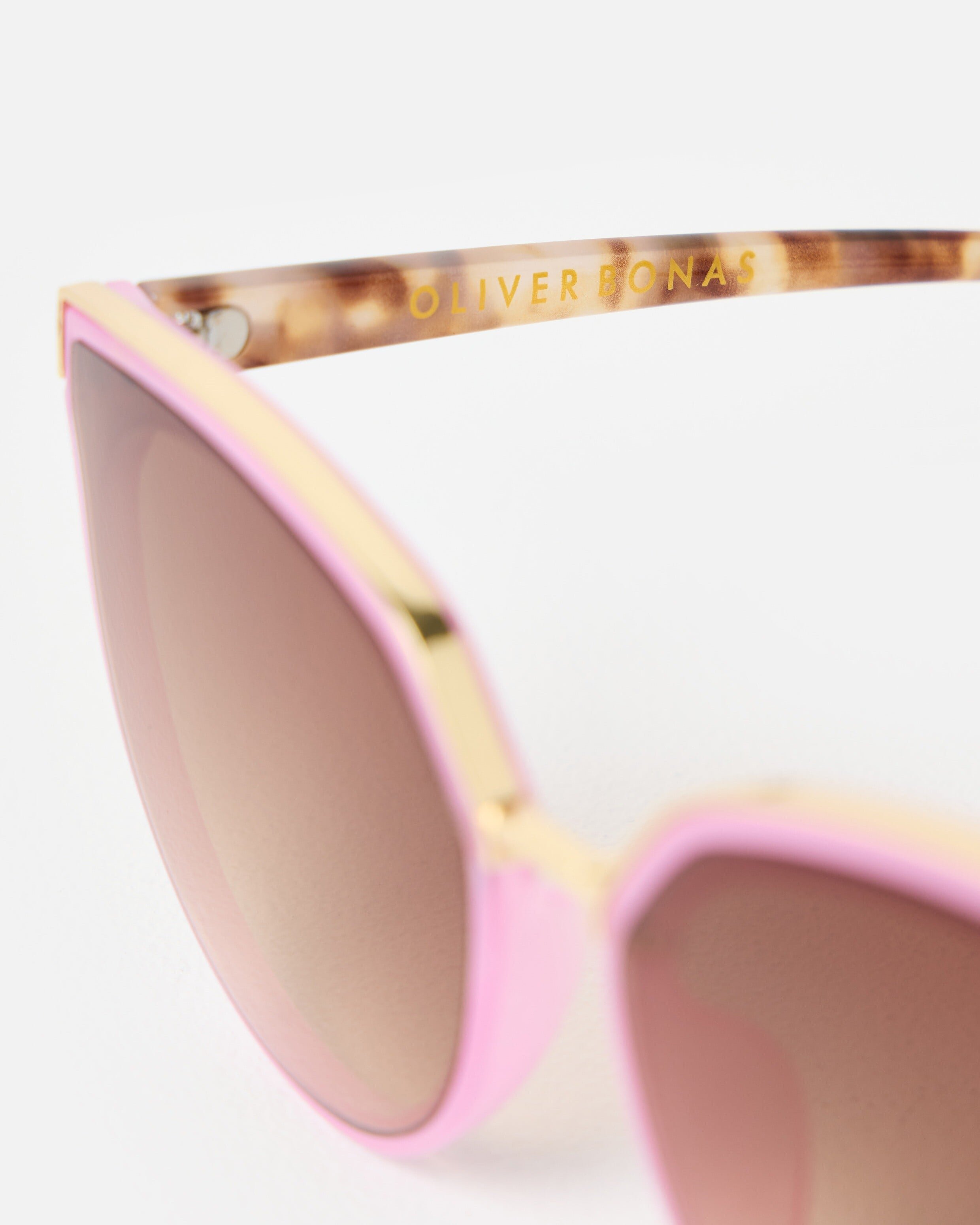 Pink Oversized Cat Eye Sunglasses | Oliver Bonas