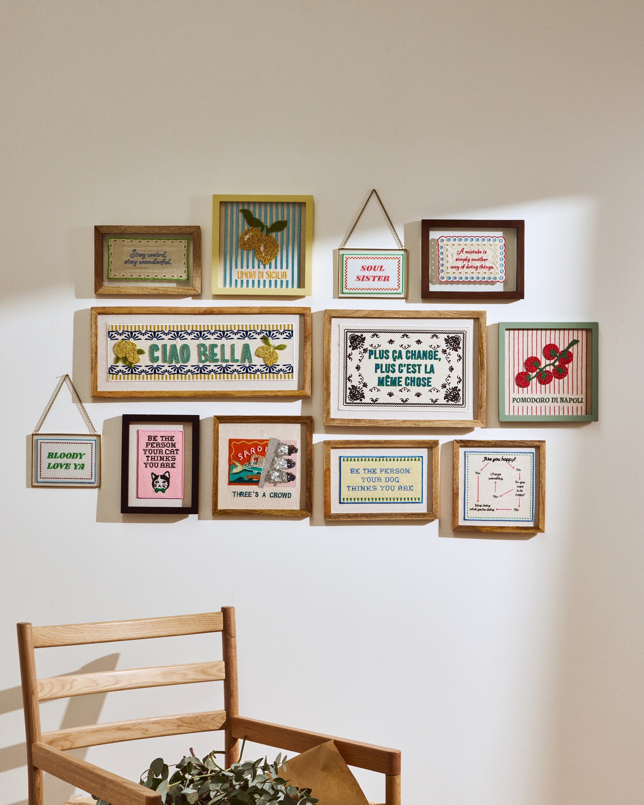 Are you Happy? Framed Wall Art | Oliver Bonas