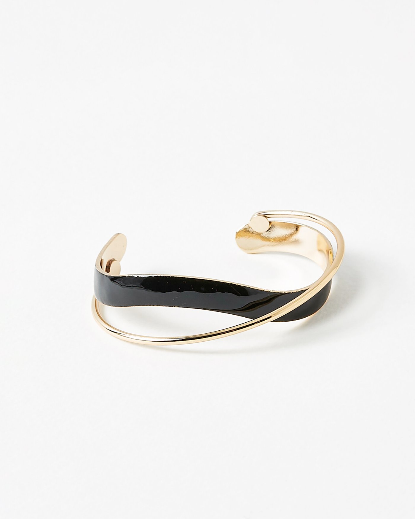 Marci Brown Resin Inlay Bangle | Oliver Bonas