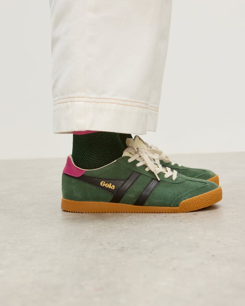 Gola Evergreen Elan Green Trainers