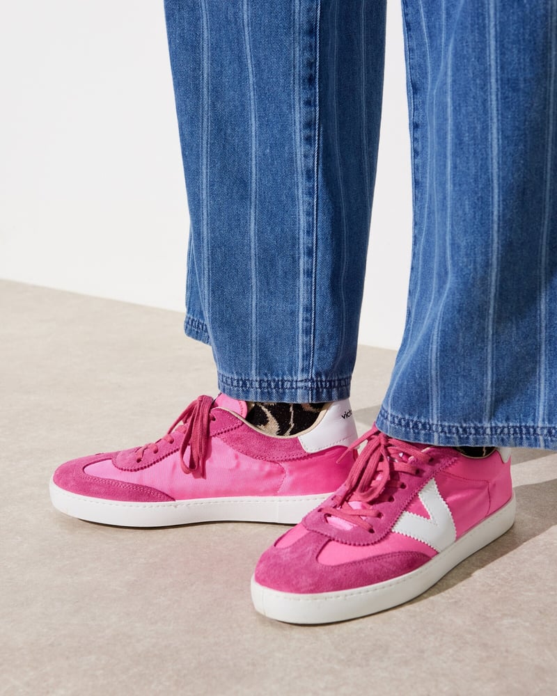 Victoria Serraje Berlin Fuchsia Pink Trainers