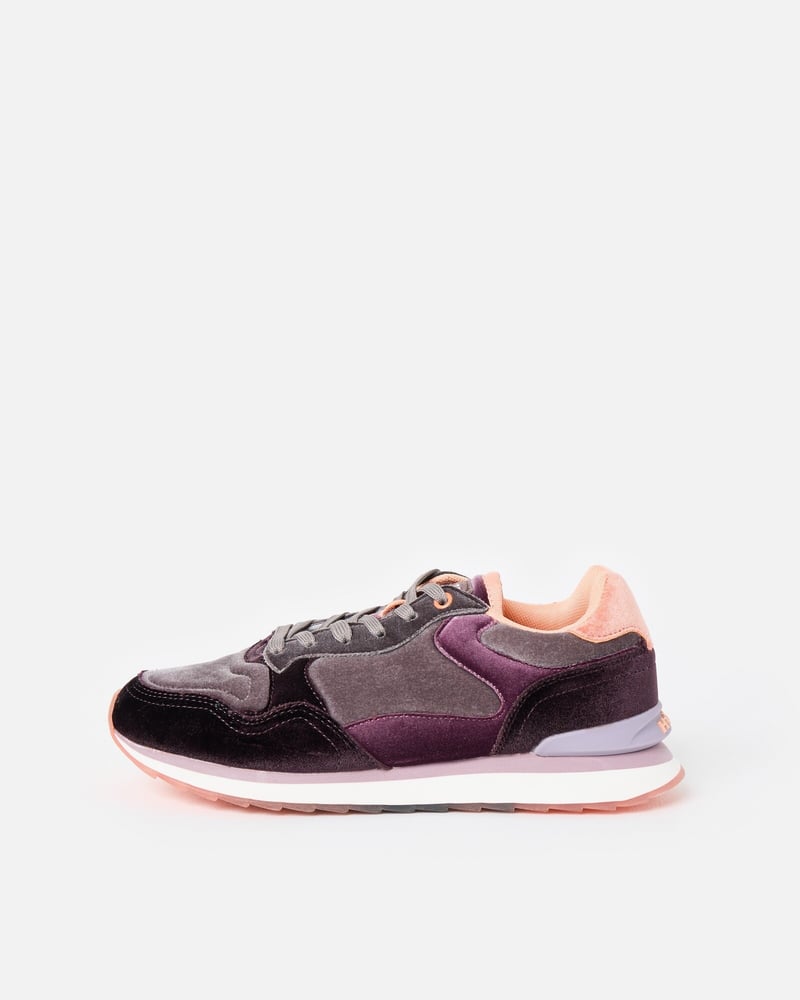 HOFF City Amethyst Velvet Trainers