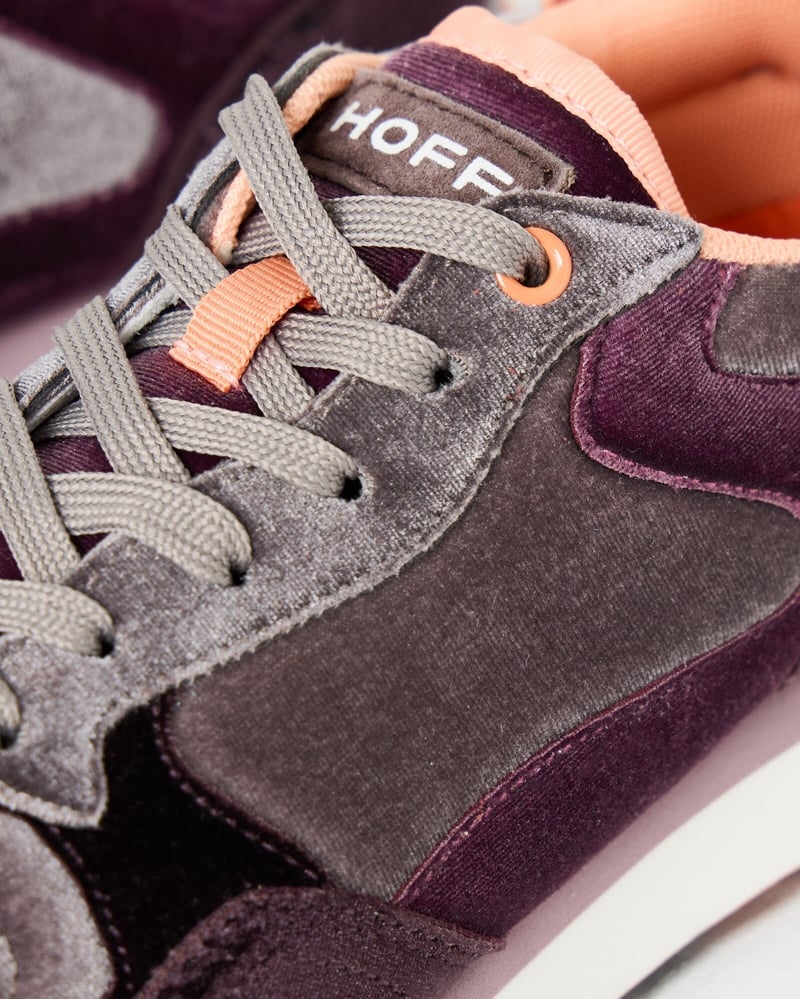 HOFF City Amethyst Velvet Trainers