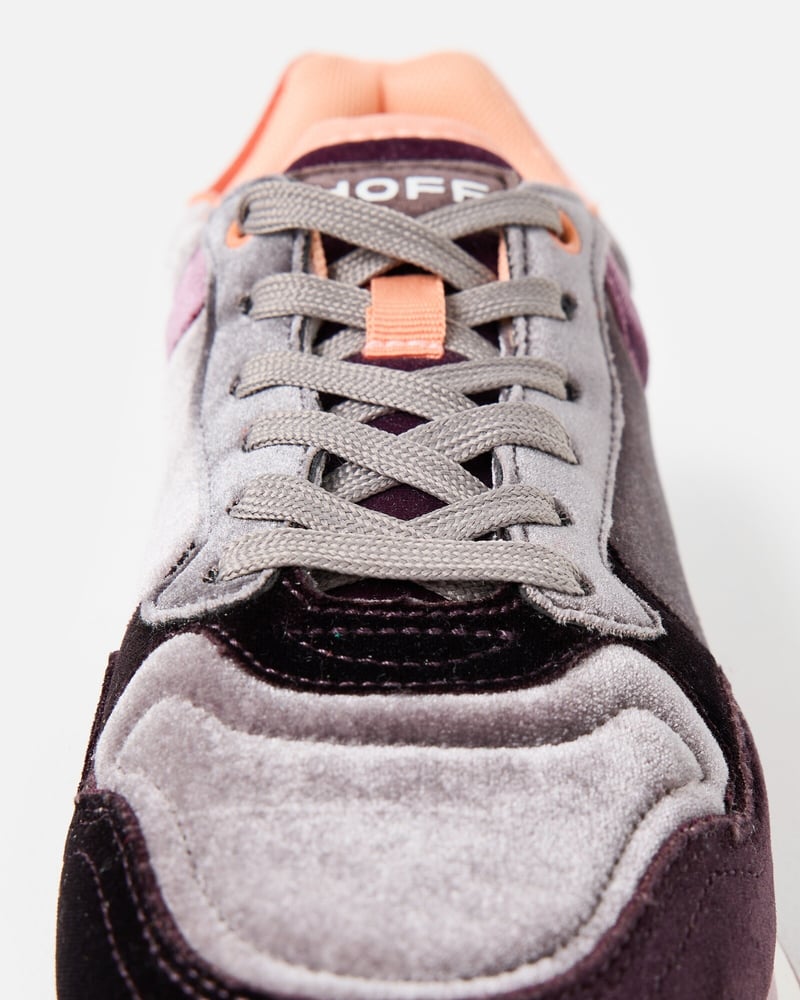 HOFF City Amethyst Velvet Trainers