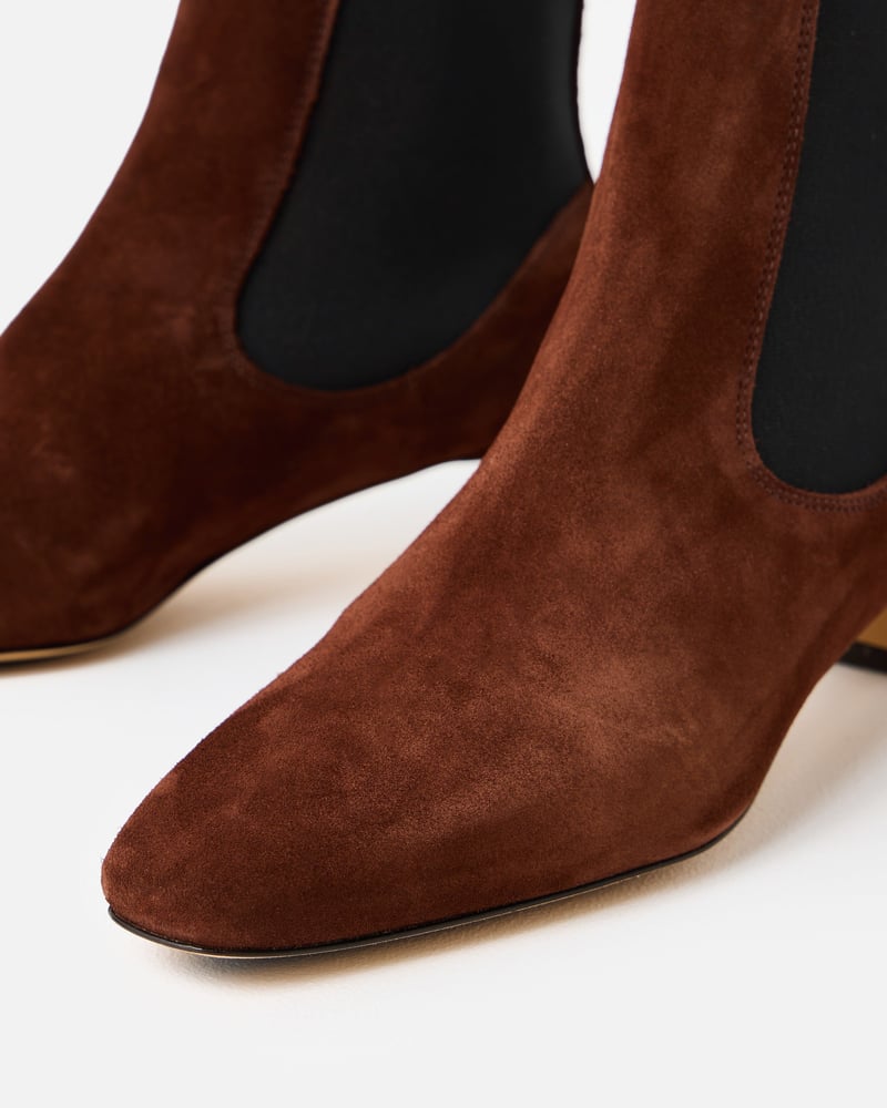Anonymous Copenhagen Gaby 40 Chocolate Brown Ankle Boots