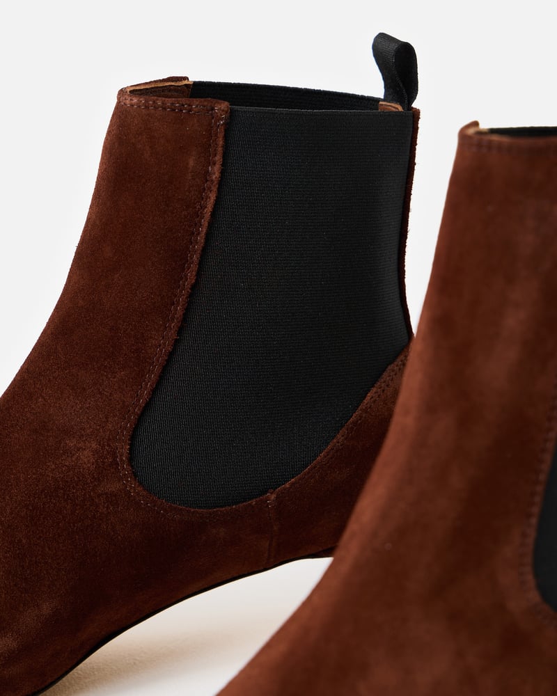 Anonymous Copenhagen Gaby 40 Chocolate Brown Ankle Boots
