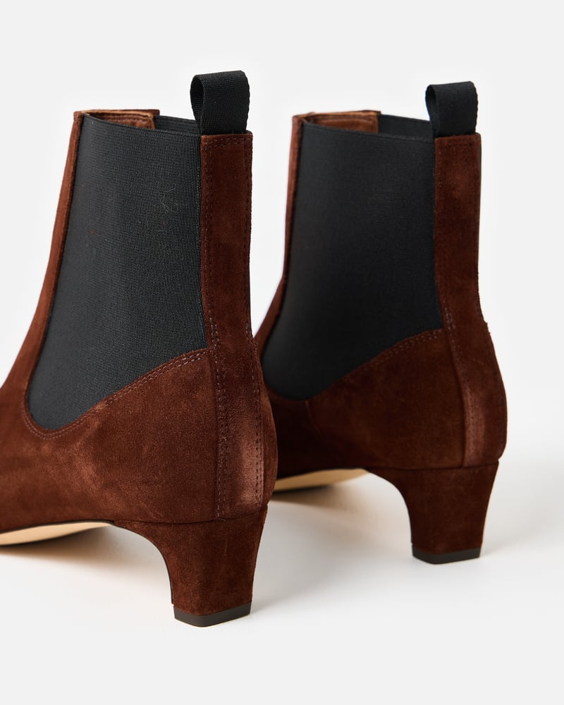 Anonymous Copenhagen Gaby 40 Chocolate Brown Ankle Boots