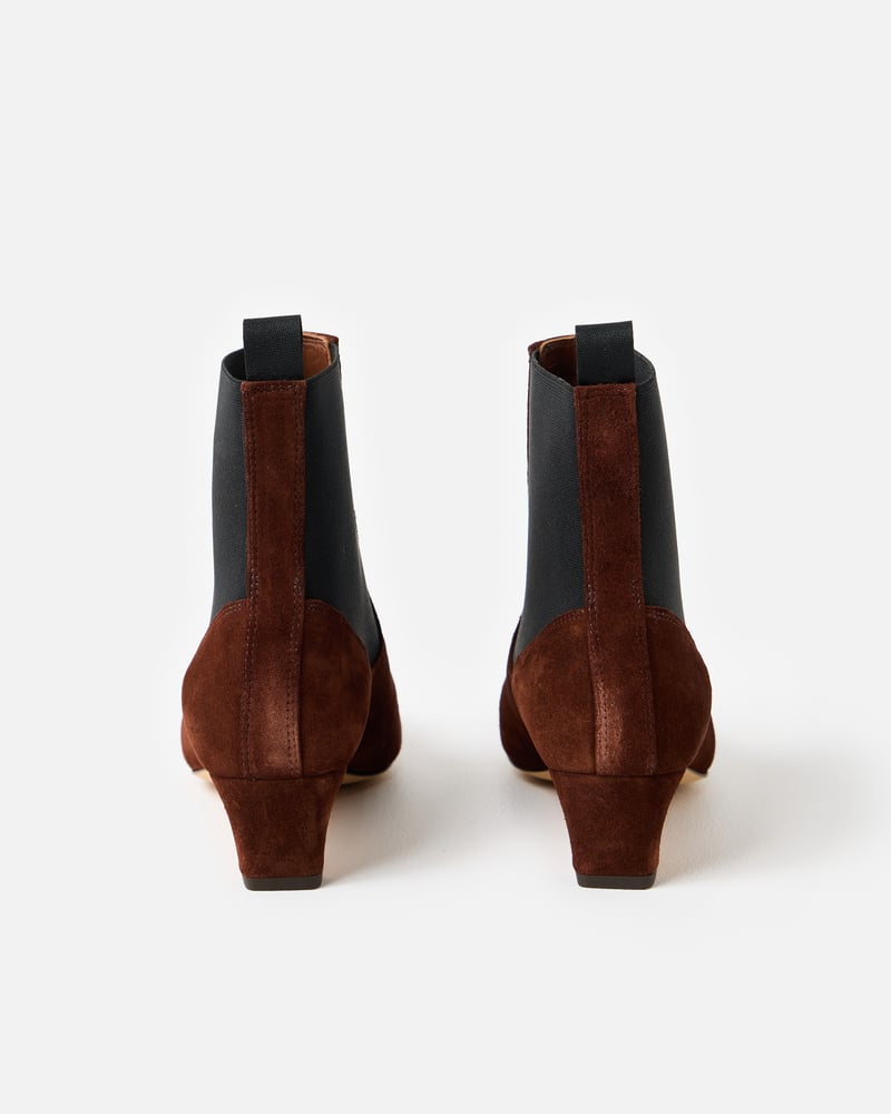Anonymous Copenhagen Gaby 40 Chocolate Brown Ankle Boots