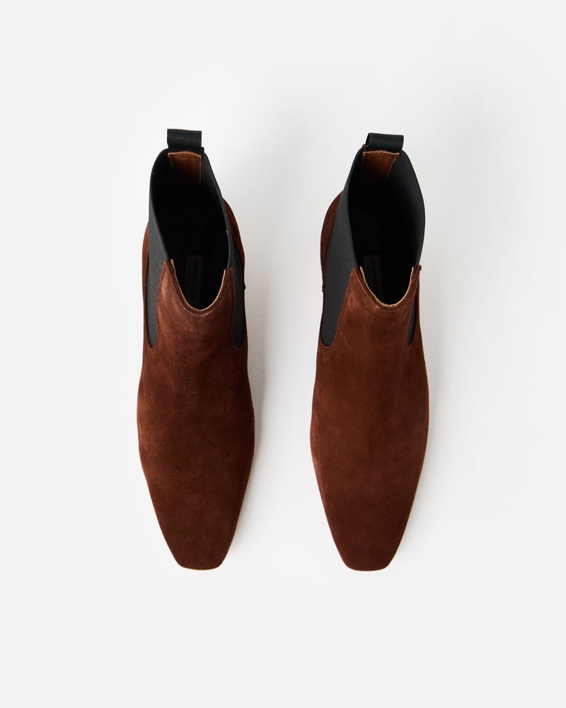 Anonymous Copenhagen Gaby 40 Chocolate Brown Ankle Boots