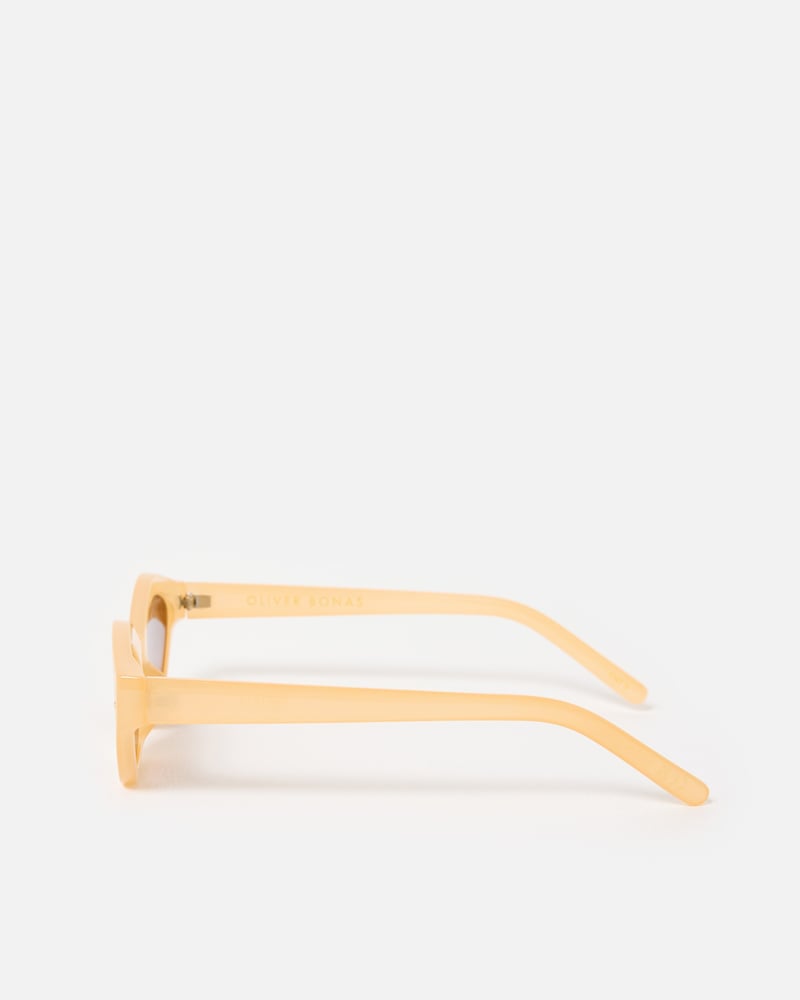 Yellow Mini Cat Eye Sunglasses