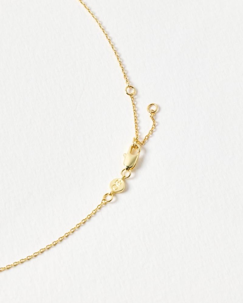 Hamish Scottie Dog Gold Plated Pendant Necklace