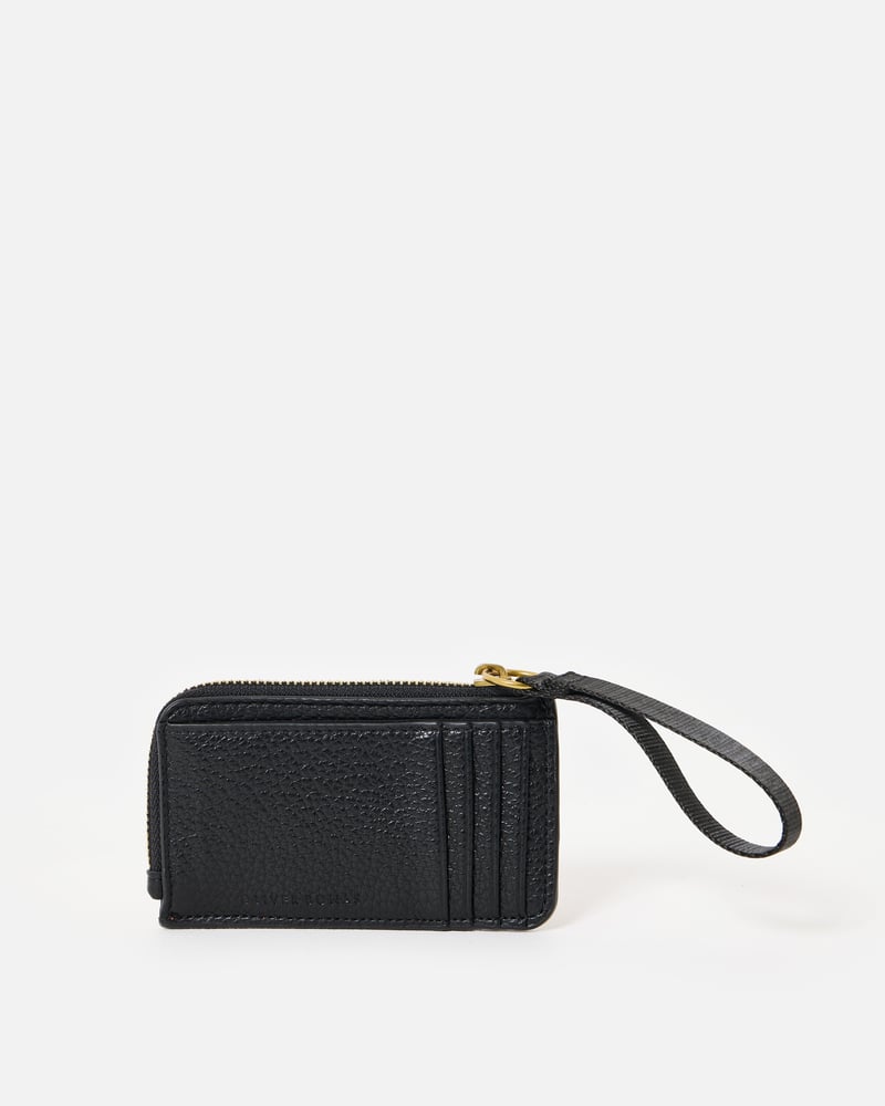 Black & Brown Cheetah Print Zipped Card Holder