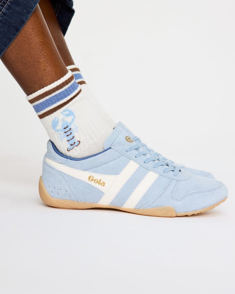 Gola Chase Air Blue & White Trainers