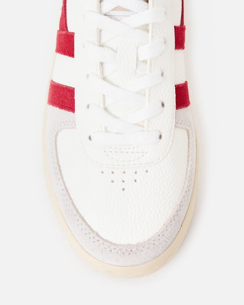 Gola Grandslam Trident White & Red Trainers