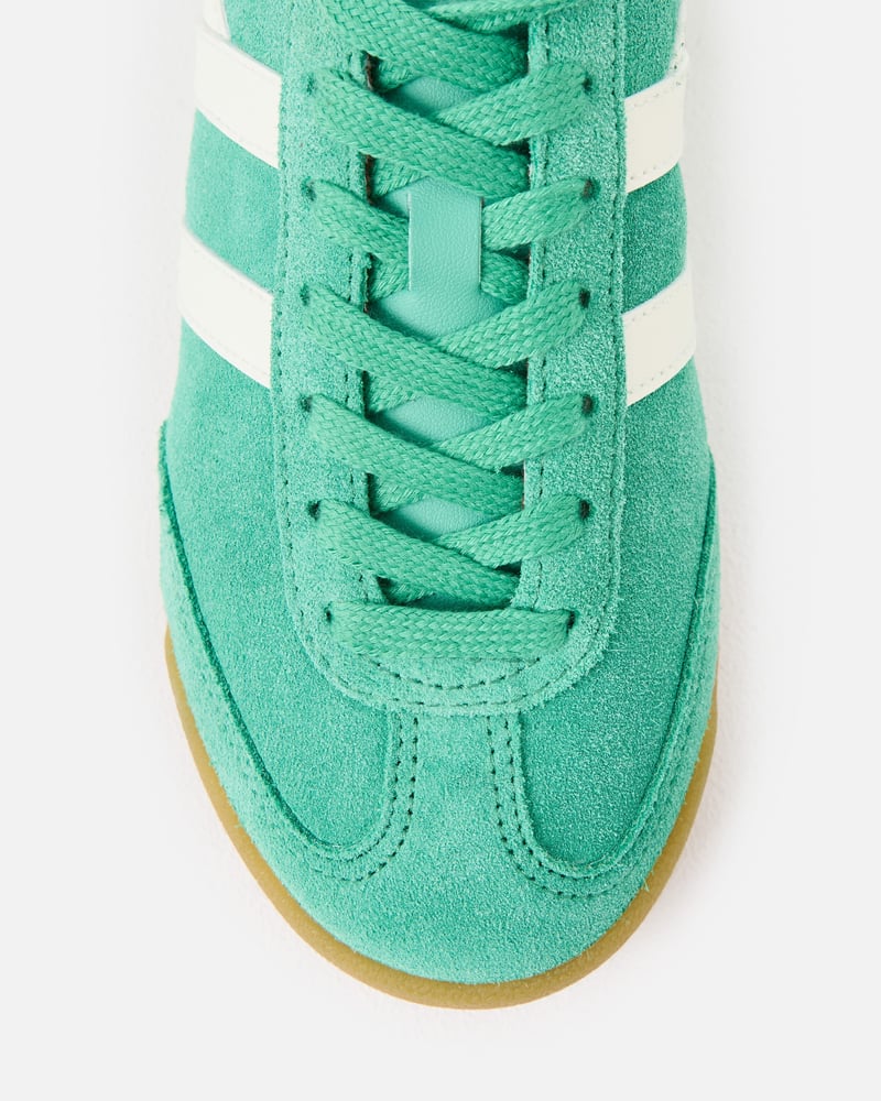 Gola Torpedo Jade Green & White Trainers