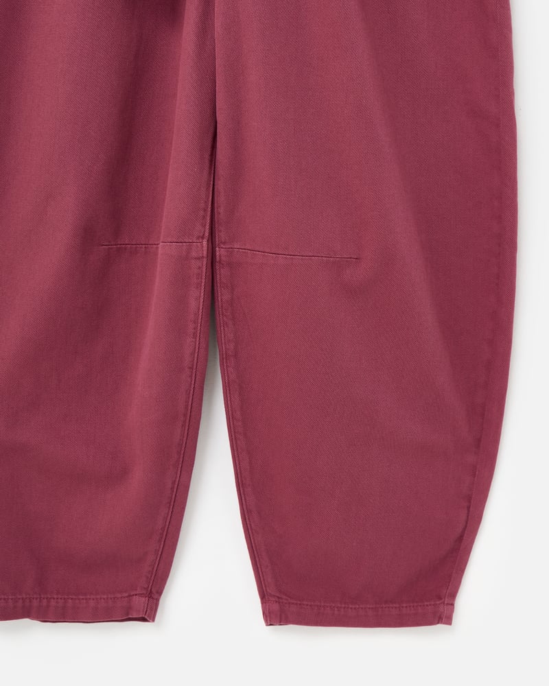 Grape Button Up Tie Waist Denim Jumpsuit