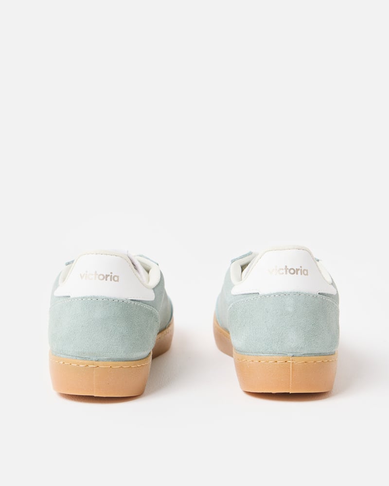 Victoria Berlin Sage Green Suede Trainers