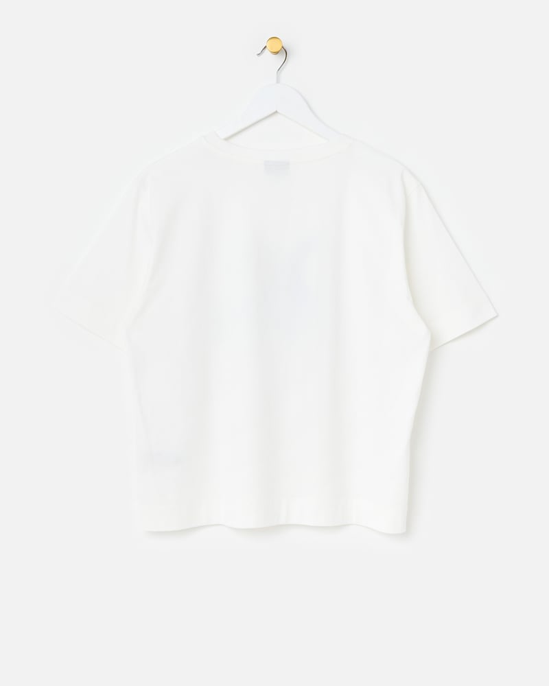 White Tutto Bene Cotton Graphic T-Shirt