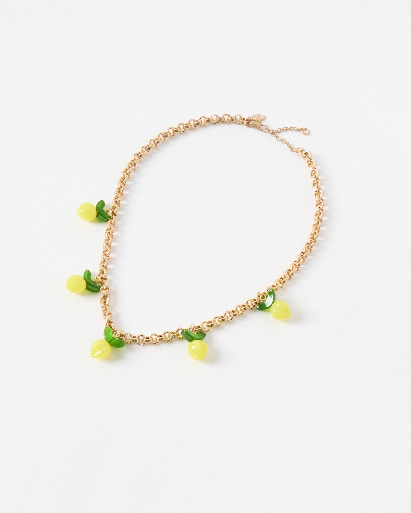Cita Lemon Charm Chain Necklace