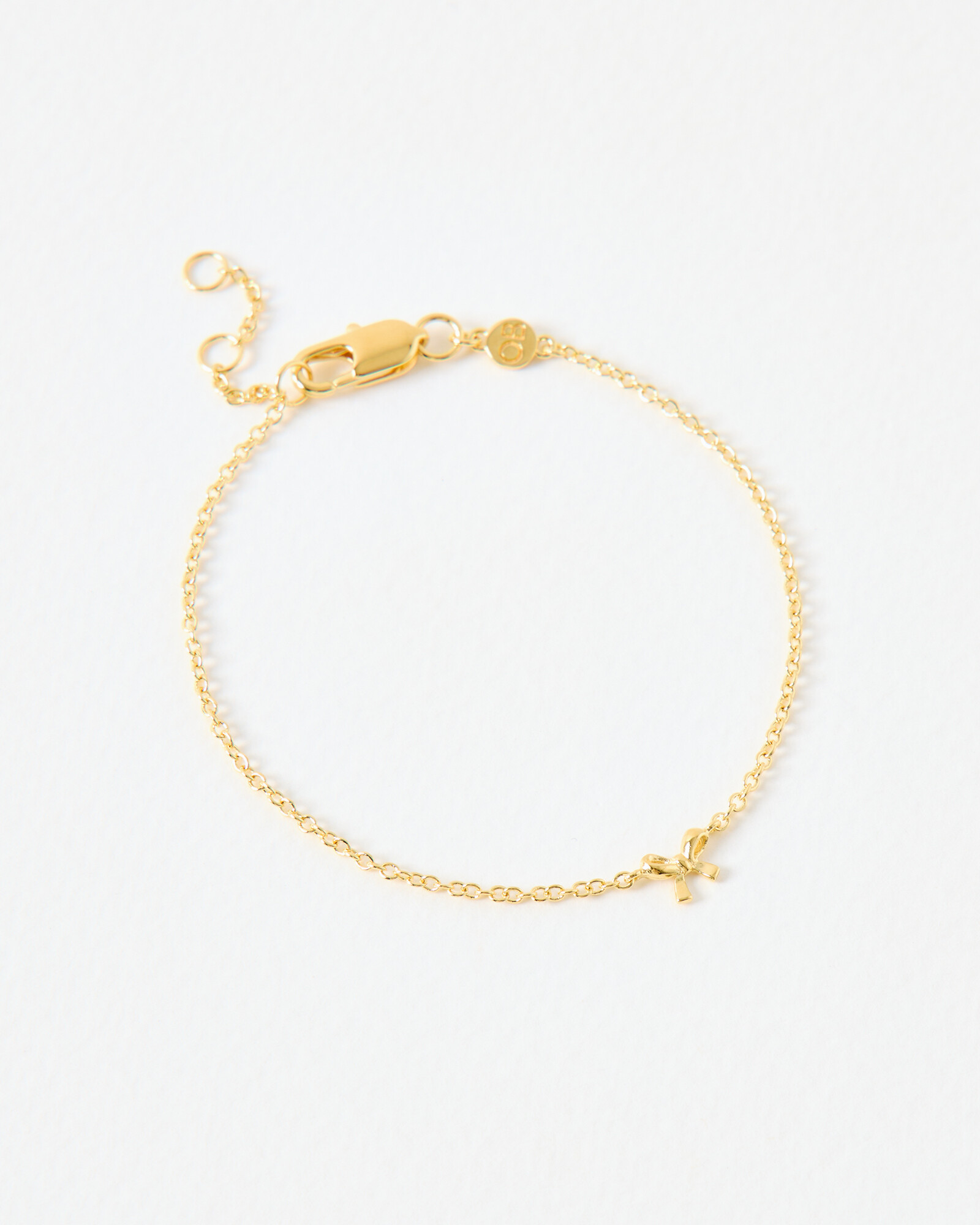 Paloma Gold Plated Mini Bow Bracelet