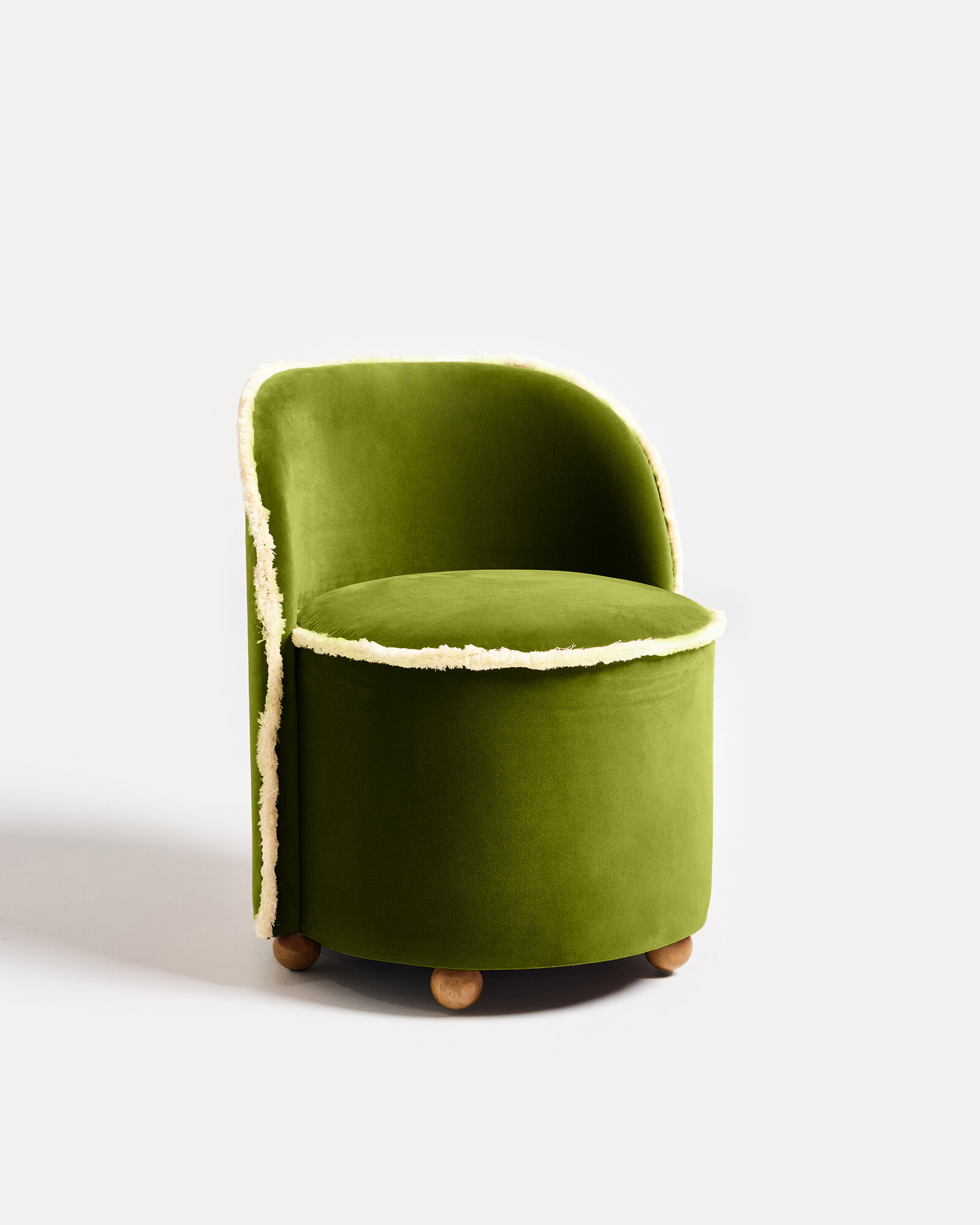 Issey Green Velvet Dressing Table Chair