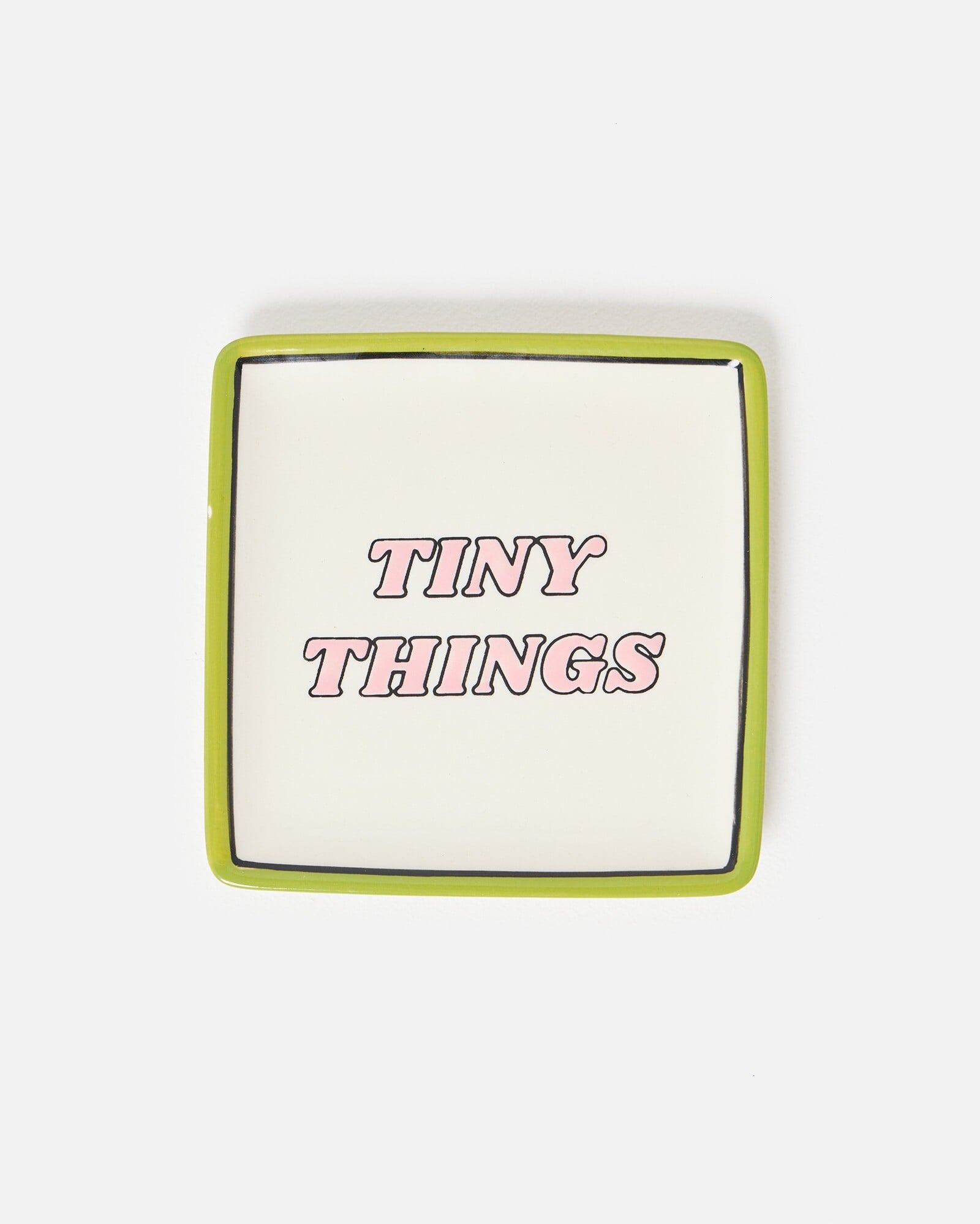 Tiny Things Square Trinket Dish