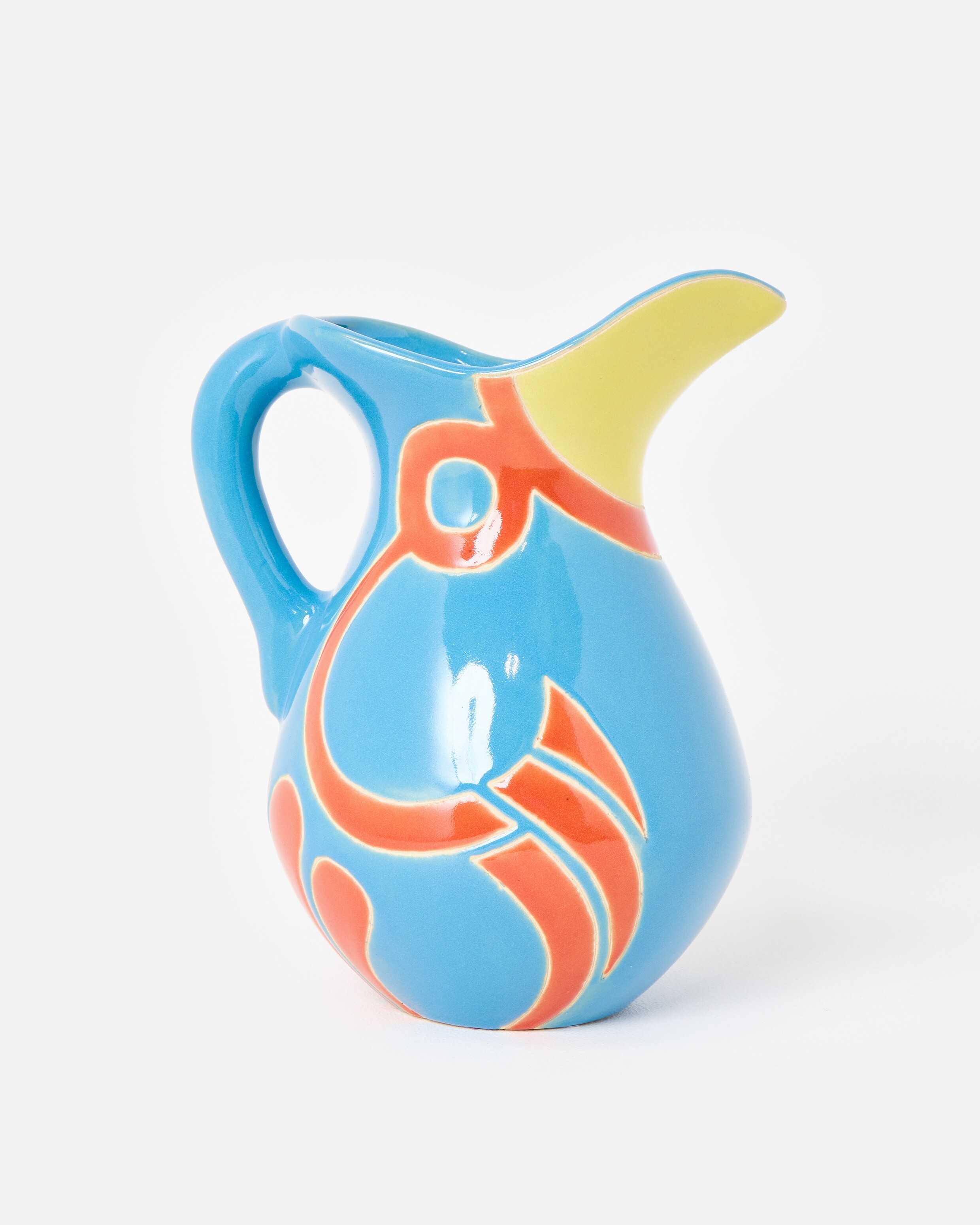 Parrot Ceramic Vase