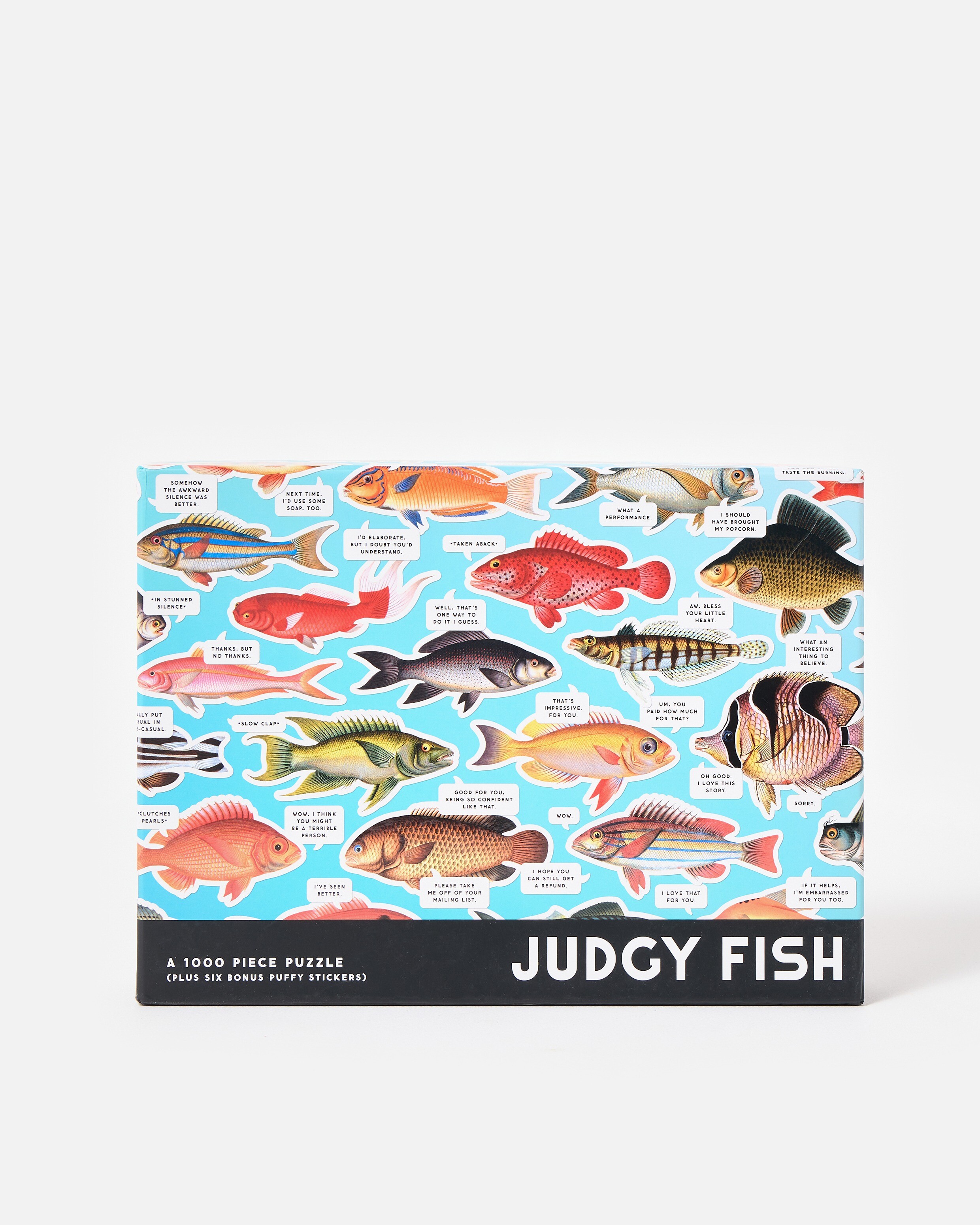 Judgy Fish 1000 Piece Jigsaw Puzzle