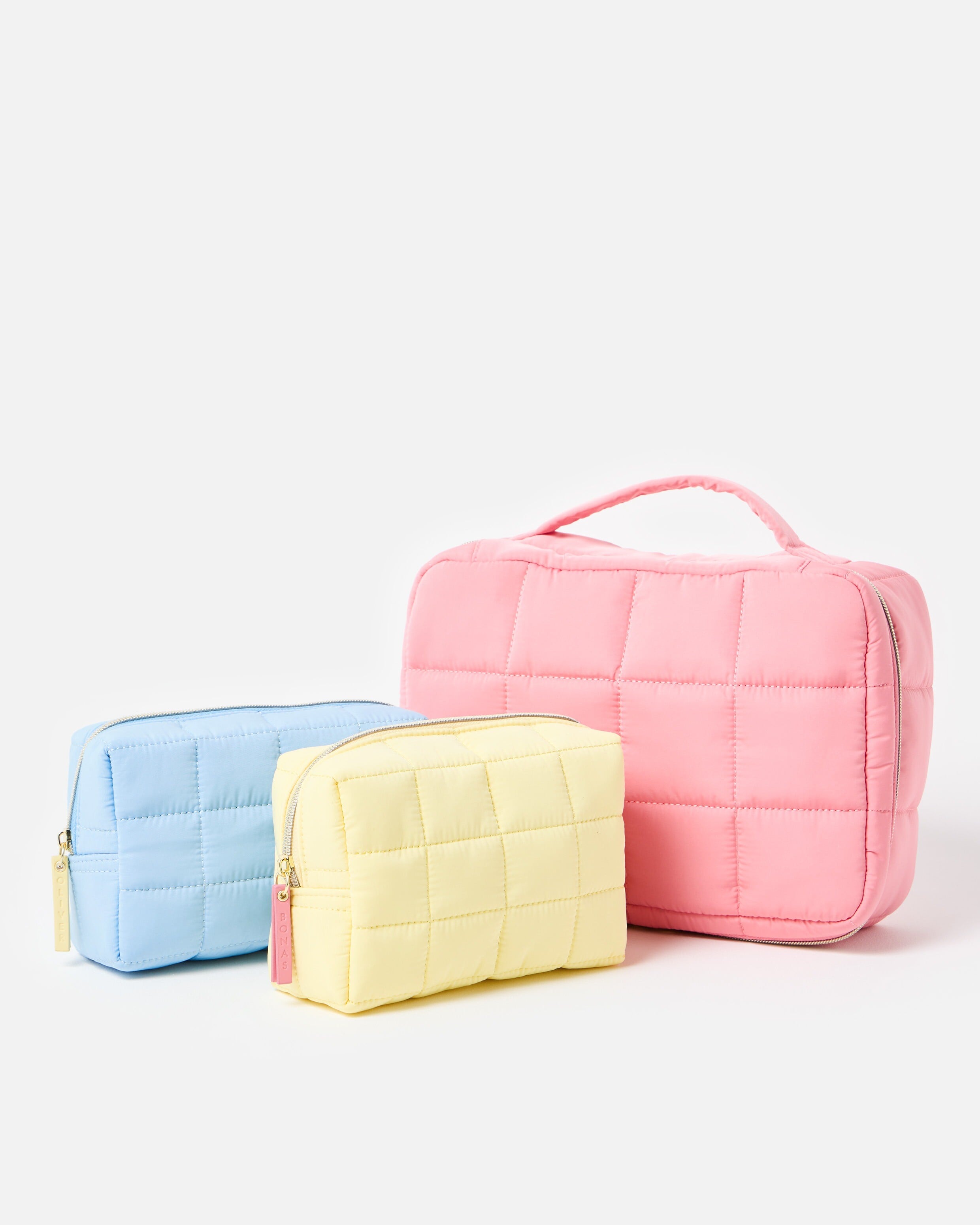Puffer Wash Bags Set of Three