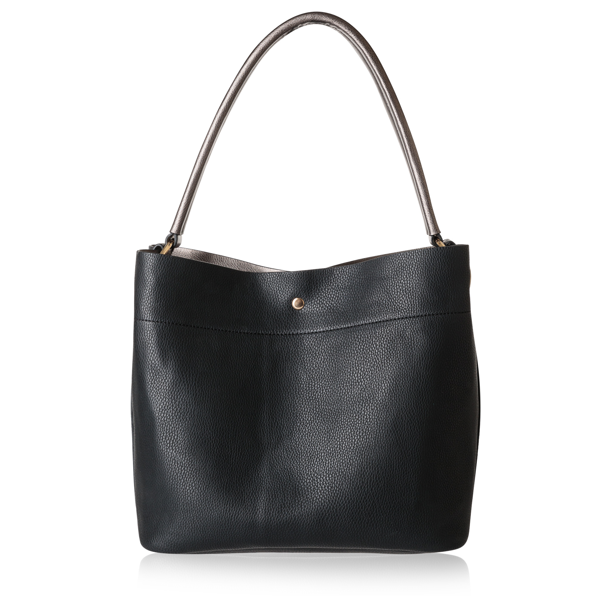 Black Slouch Hobo Bag Oliver Bonas