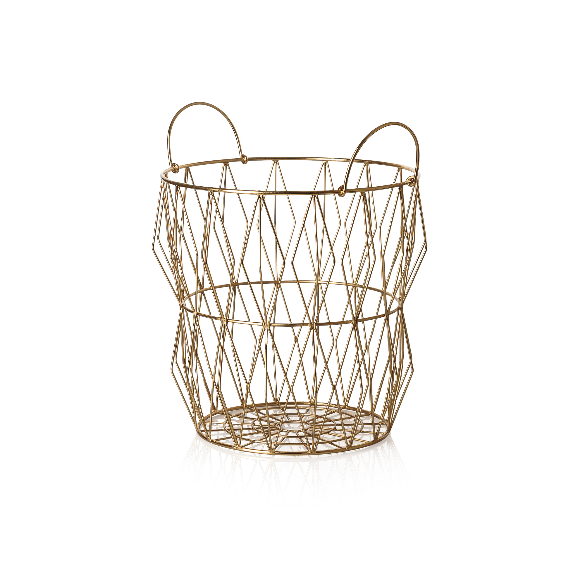 Geo Wire Storage Basket Oliver Bonas