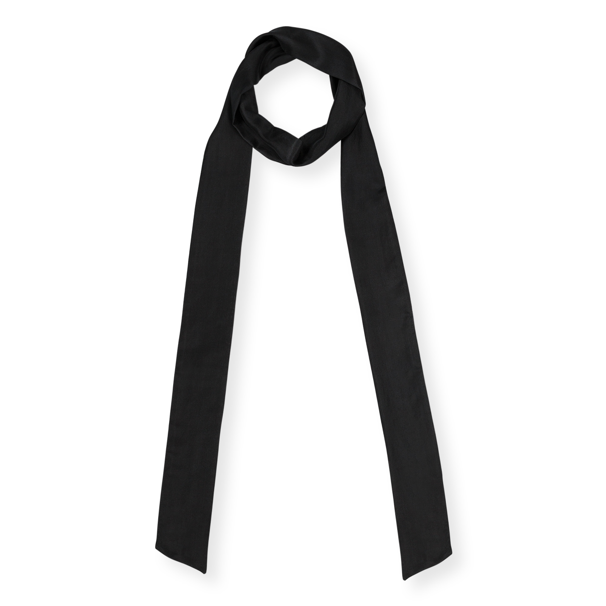 Silk Skinny Scarf Oliver Bonas
