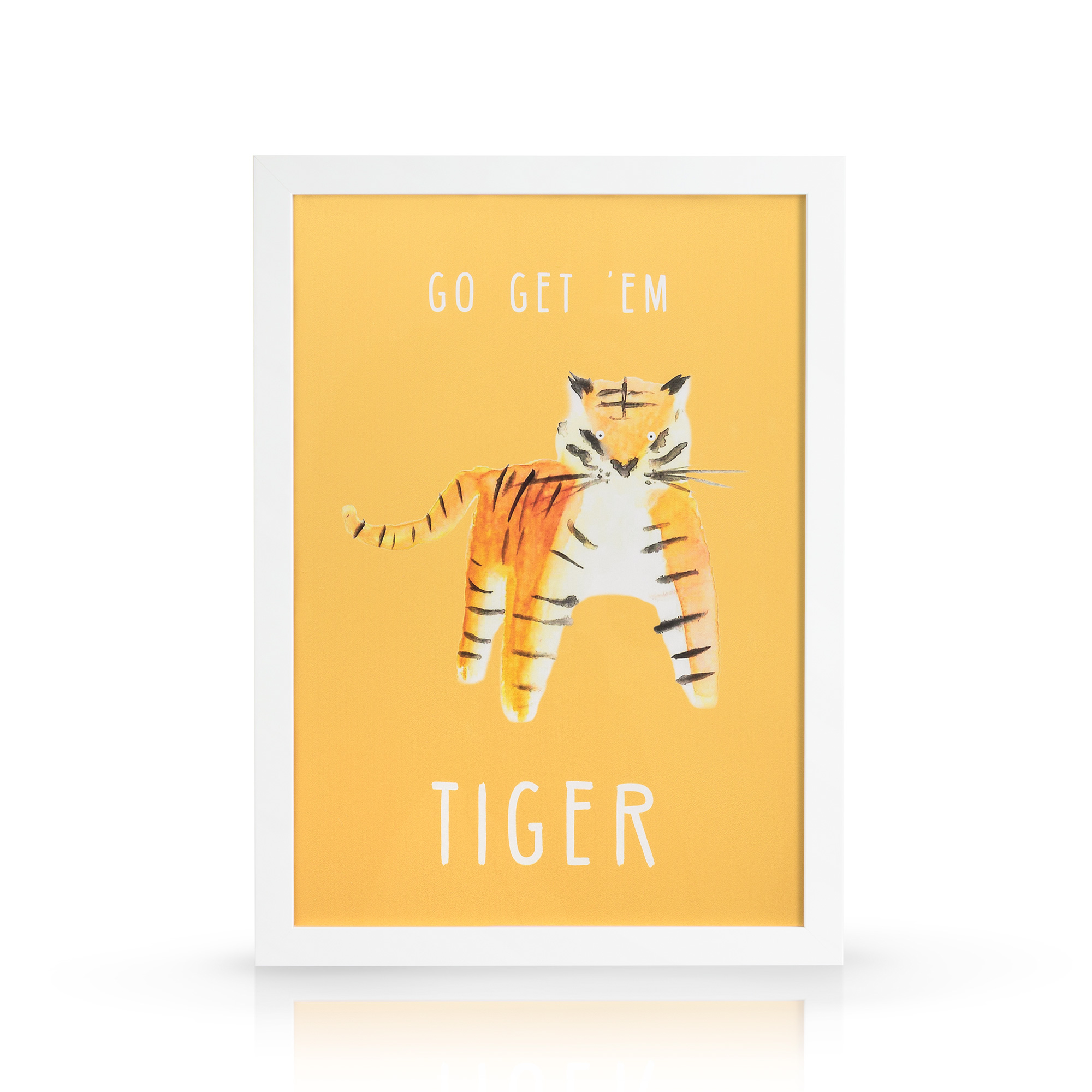 Go Get 'Em Tiger Wall Art Oliver Bonas