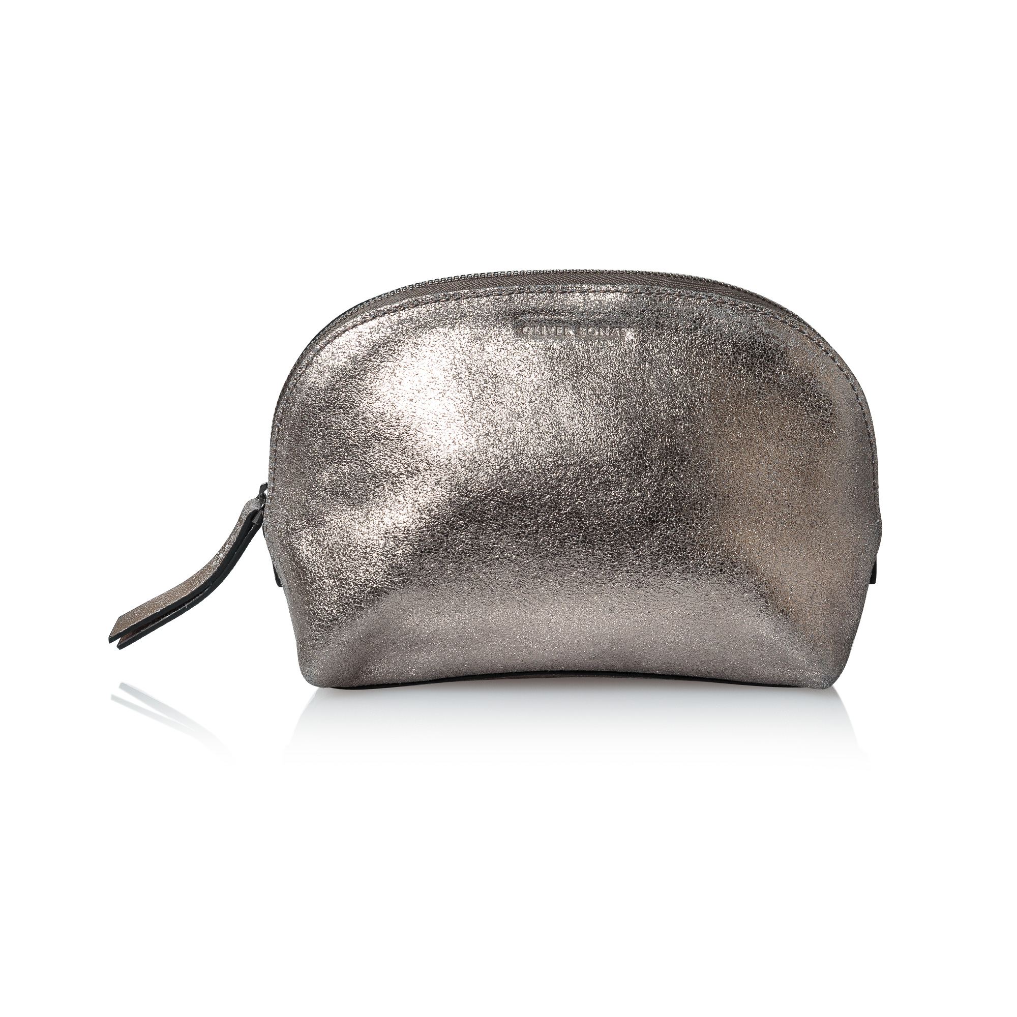 Caris Leather Make Up Bag Oliver Bonas