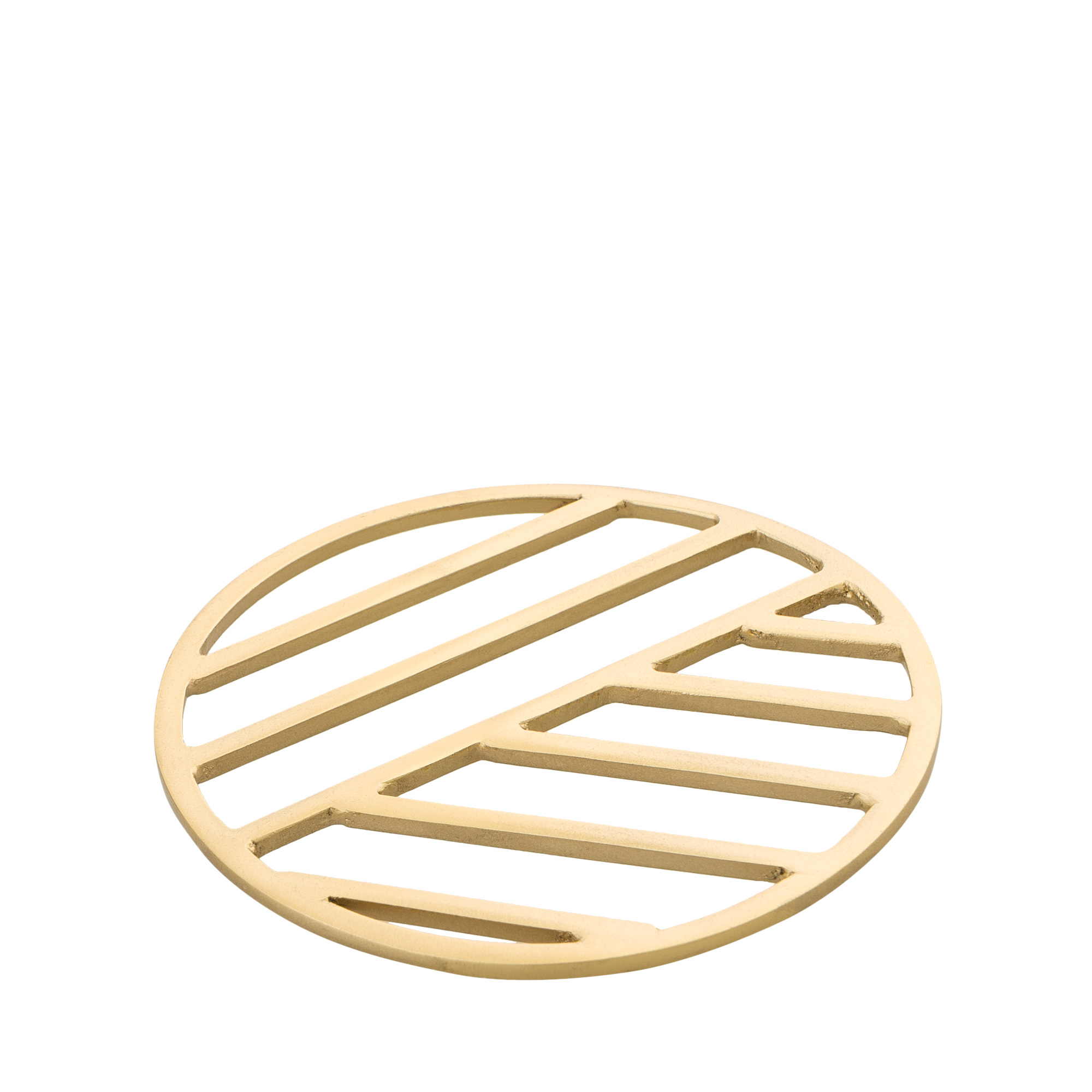 Grid Round Coaster Oliver Bonas