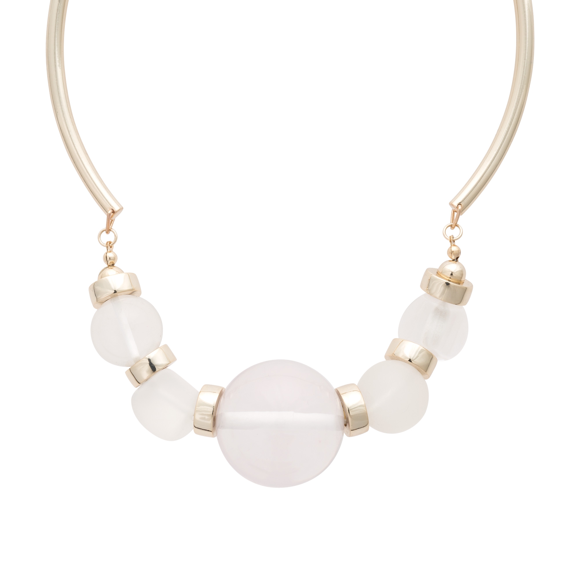 Passlof Multi Bead Collar Necklace Oliver Bonas