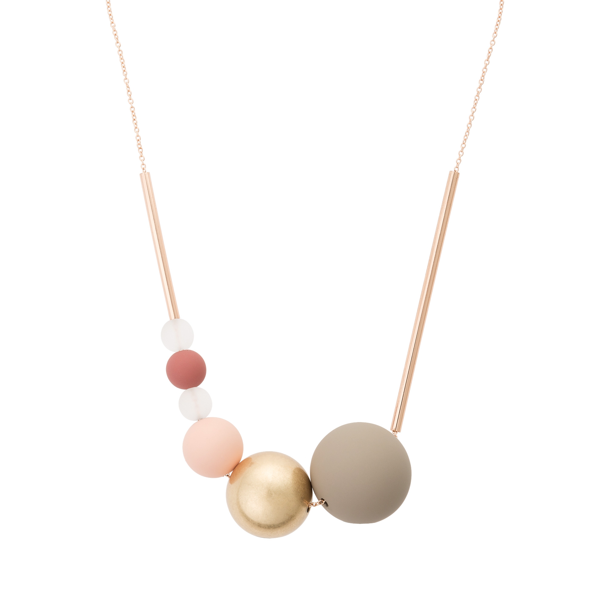 Tigerlilly Beaded Necklace Oliver Bonas