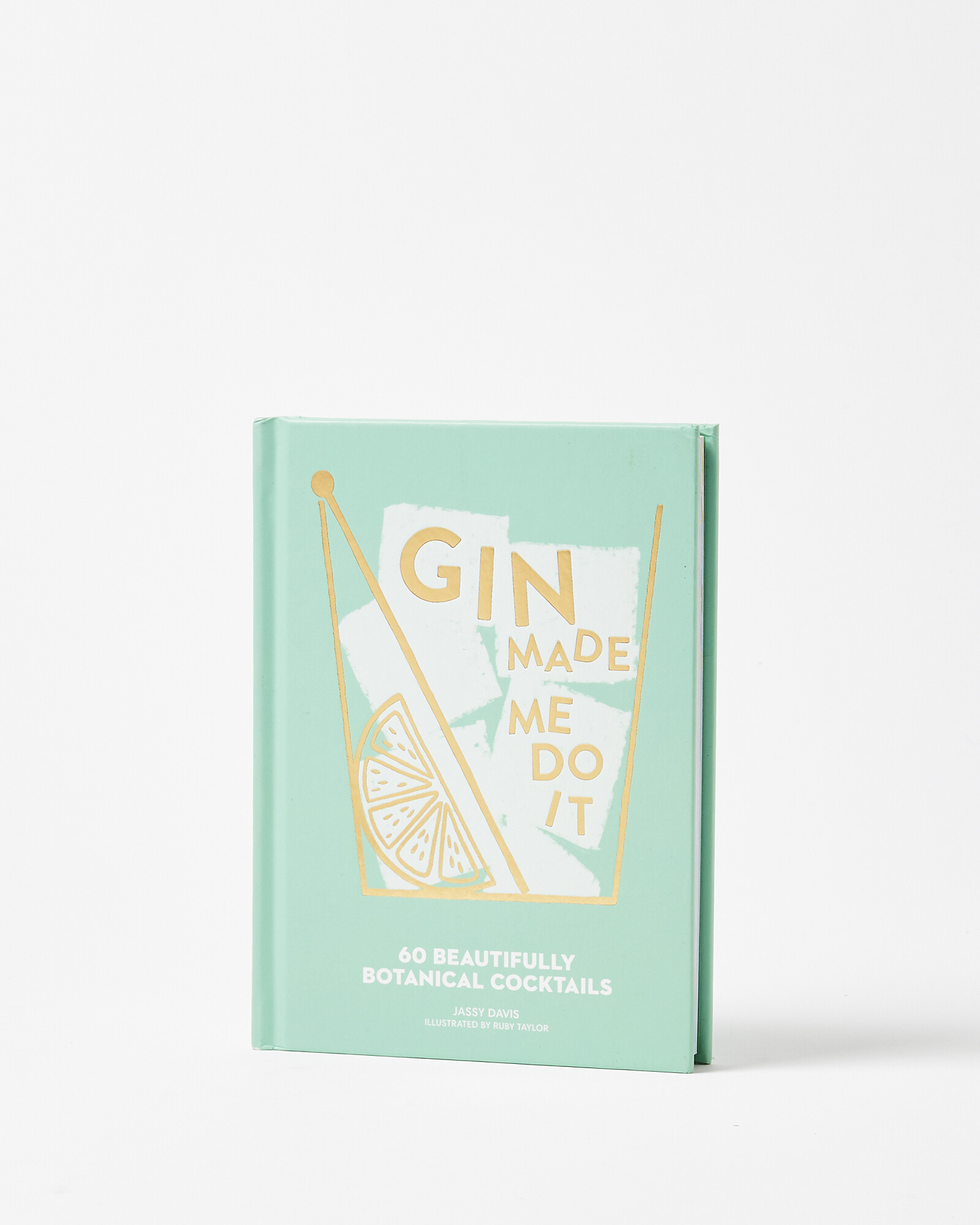Gin Made Me Do It Book Oliver Bonas