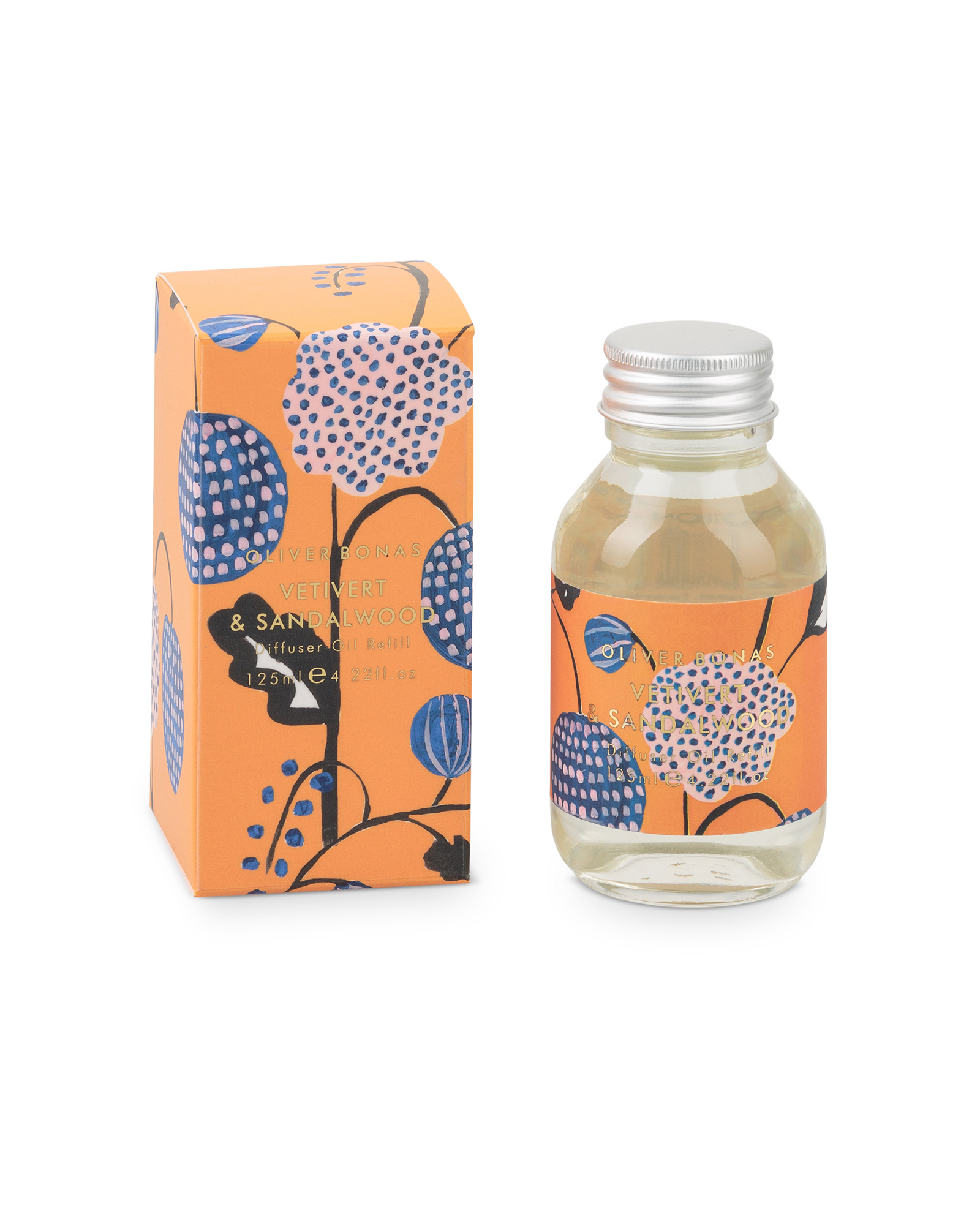 Vetivert & Sandalwood Diffuser Oil Refill Oliver Bonas