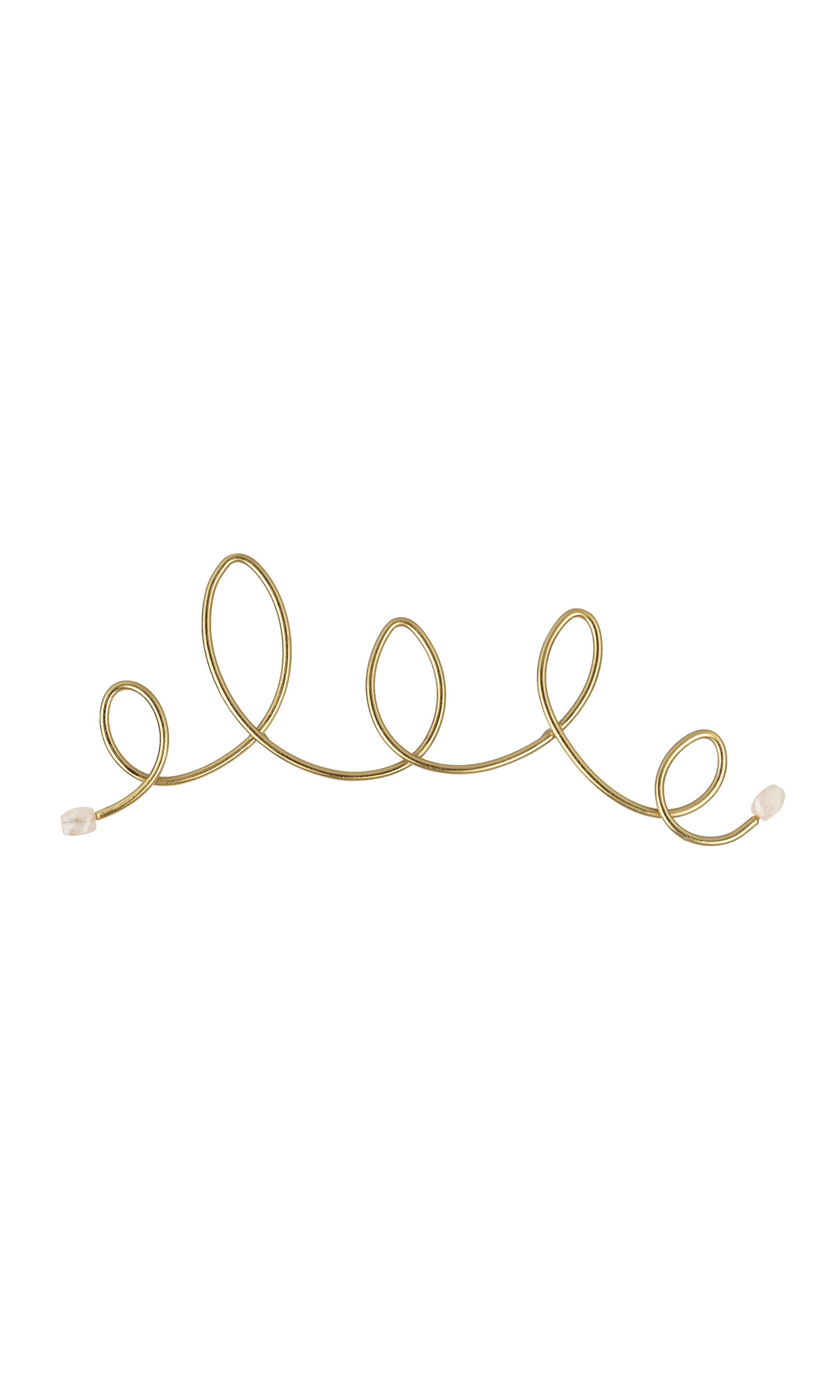 decorative wall hangers hooks on Loop Gold Jewelry Wall Hook Oliver Bonas Us