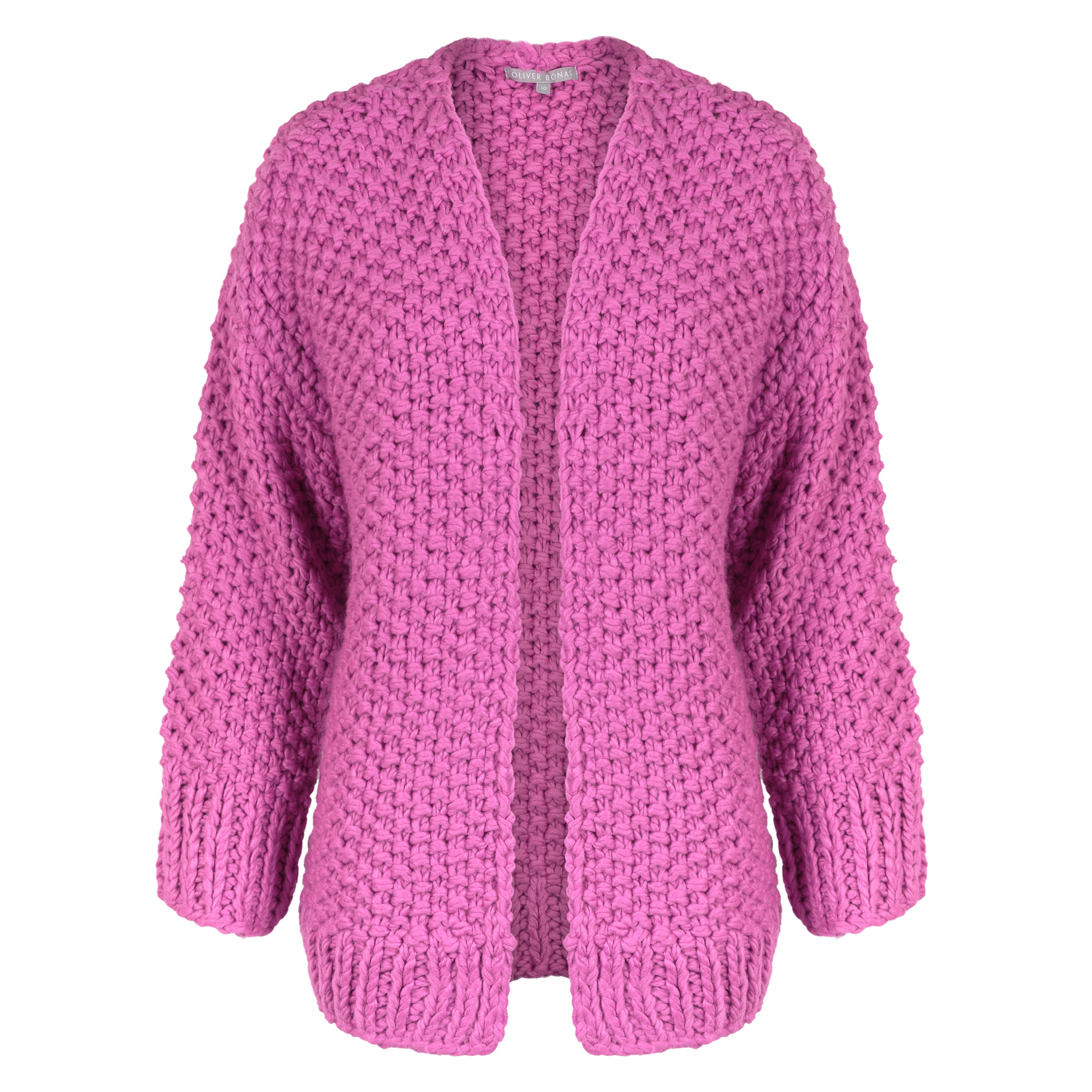 Hand Knit Pink Cardigan Oliver Bonas