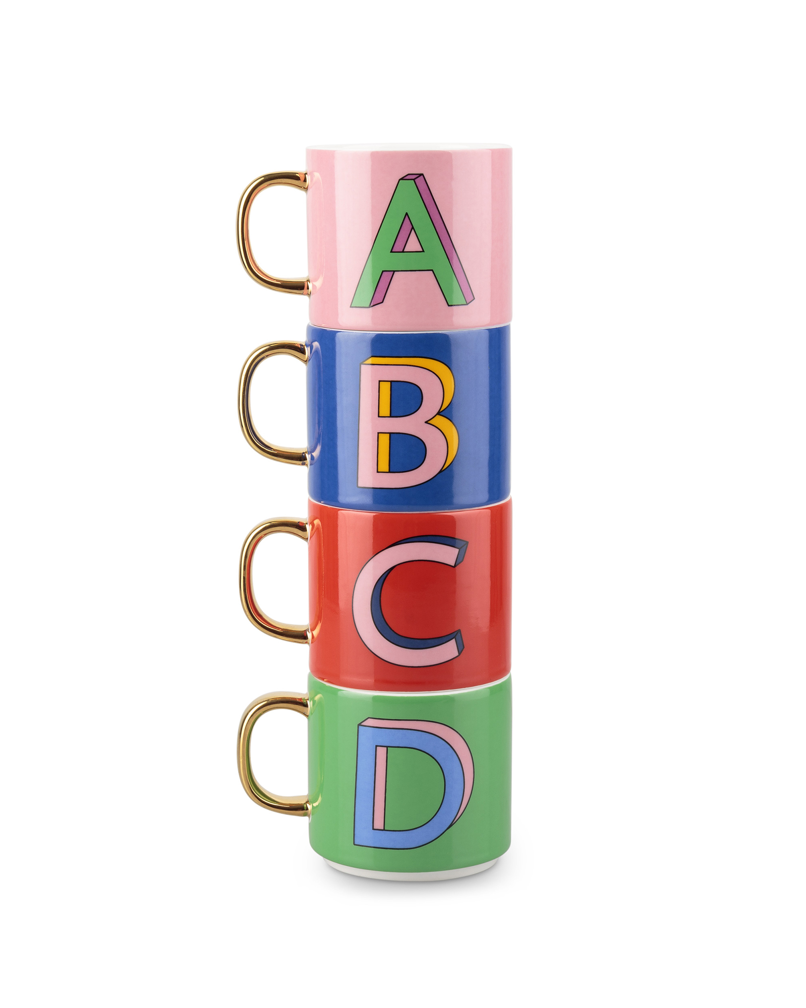 Stackable Alphabet Mug Oliver Bonas