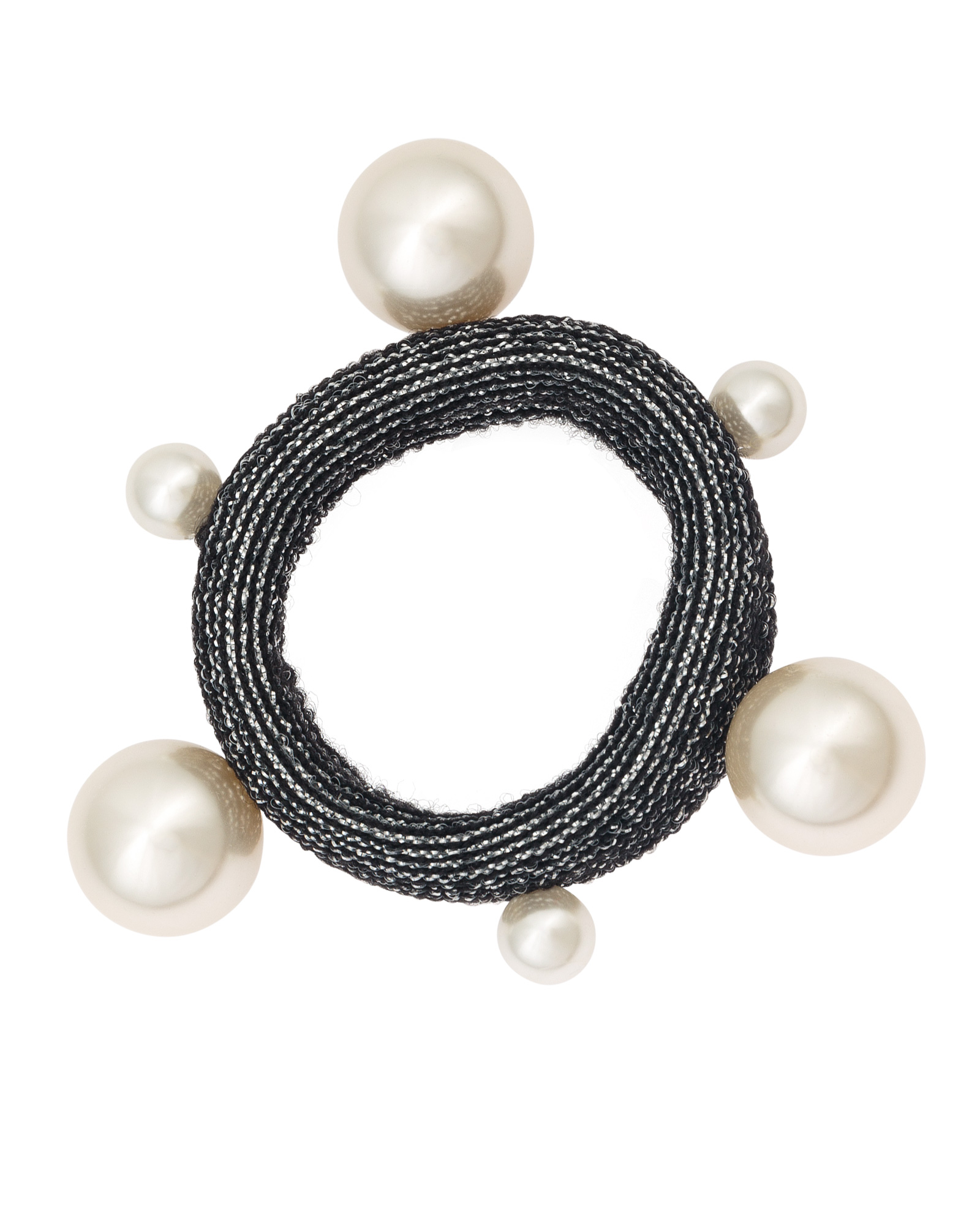 Pearl & Glitter Hair Elastic Oliver Bonas