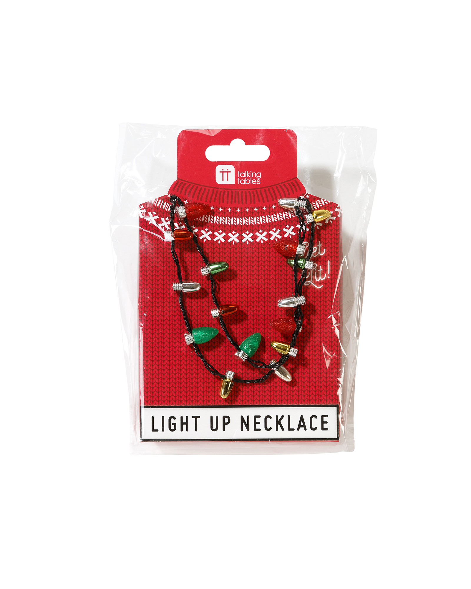 Christmas Light Up Necklace Oliver Bonas